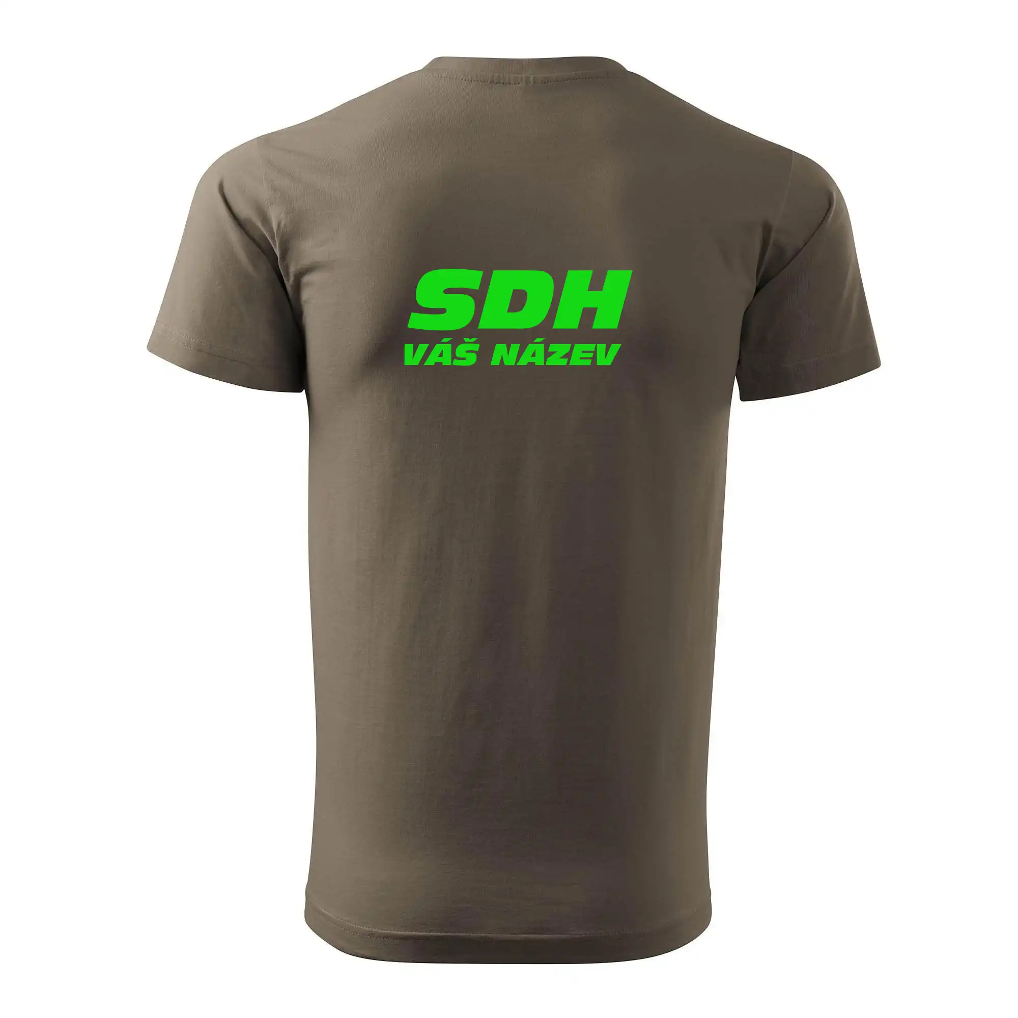 Hasičský sport SDH + váš název ZELENÁ