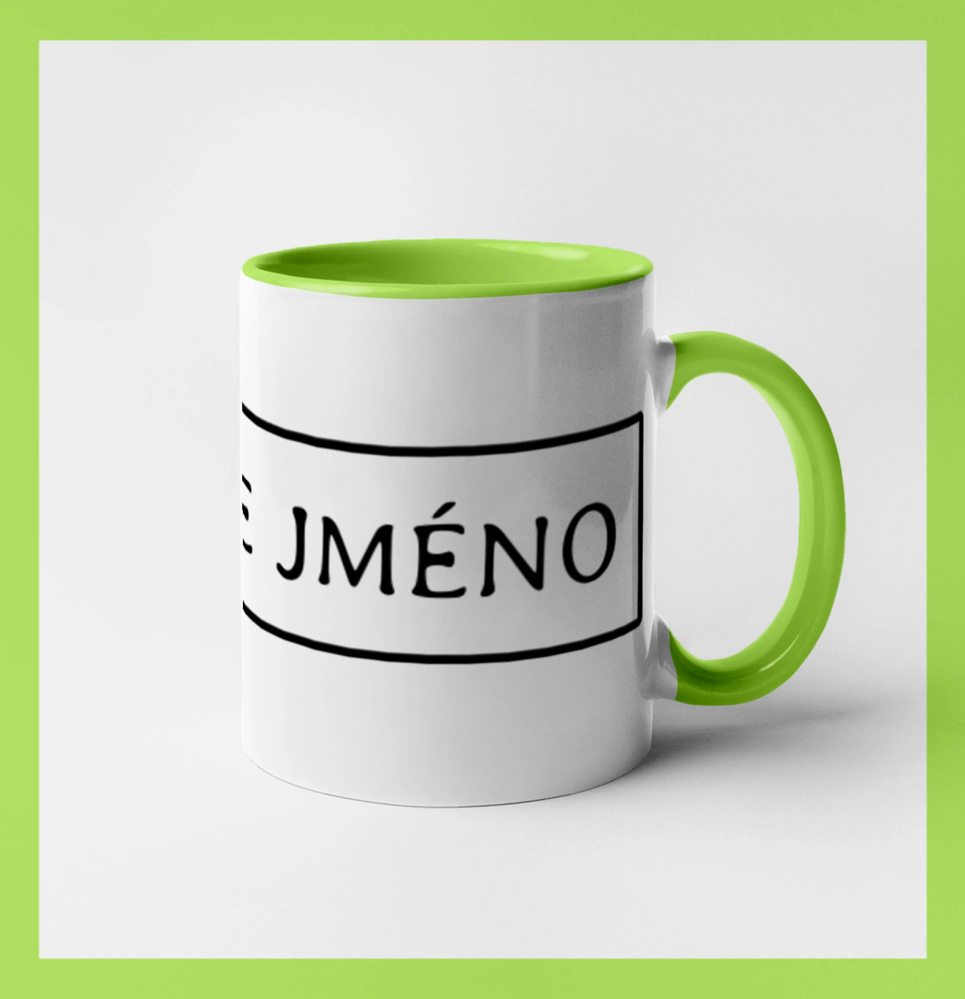Instalatér - jméno v rámečku