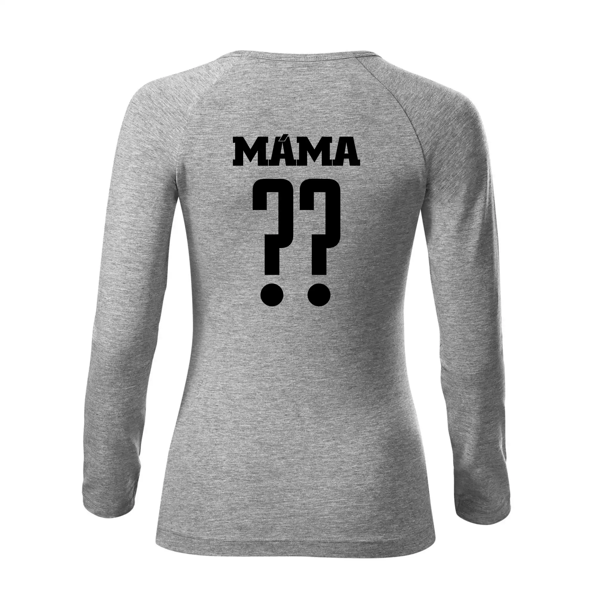 Máma - dres se jménem a číslem