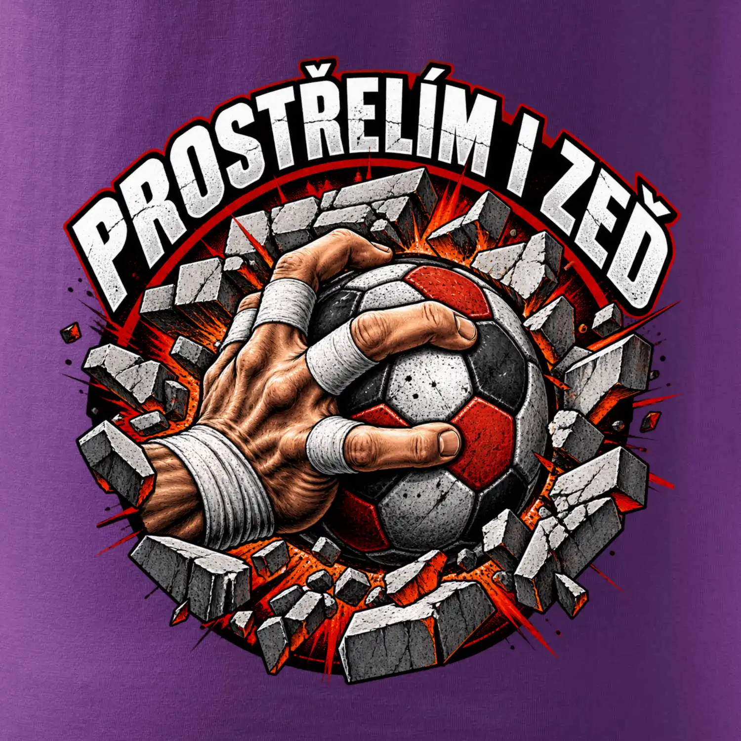 Házená - Prostřelím i zeď