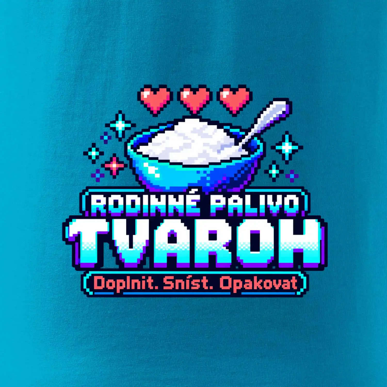 Rodinné palivo tvaroh doplnit sníst opakovat