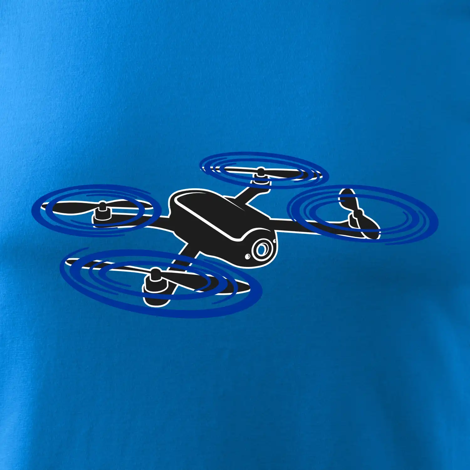 Dron letící