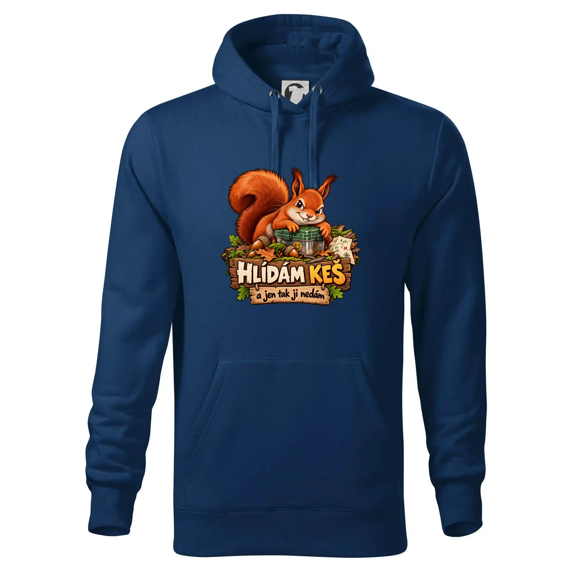 Hlídám keš veverka s pokladem