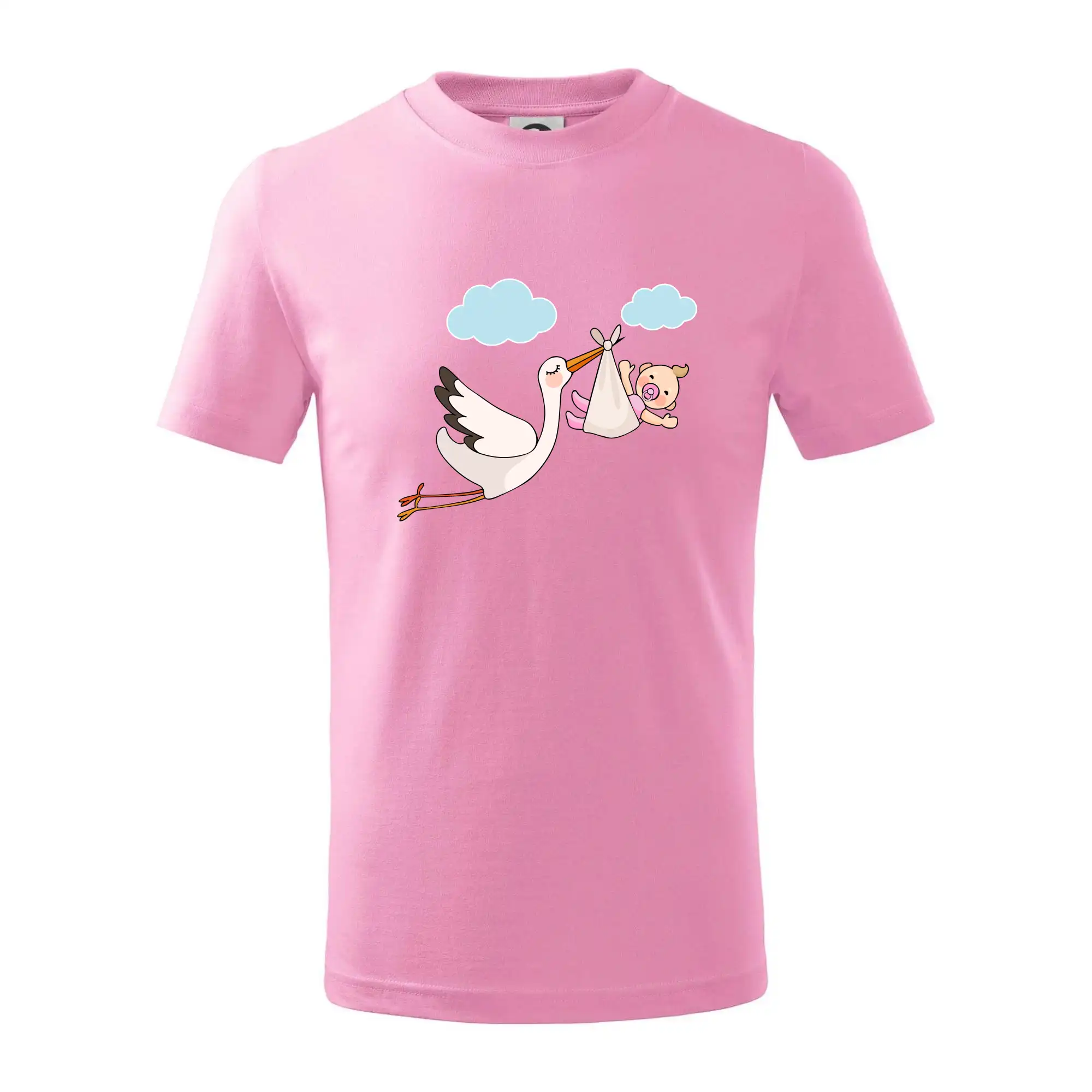 Čáp čekáme miminko - holka