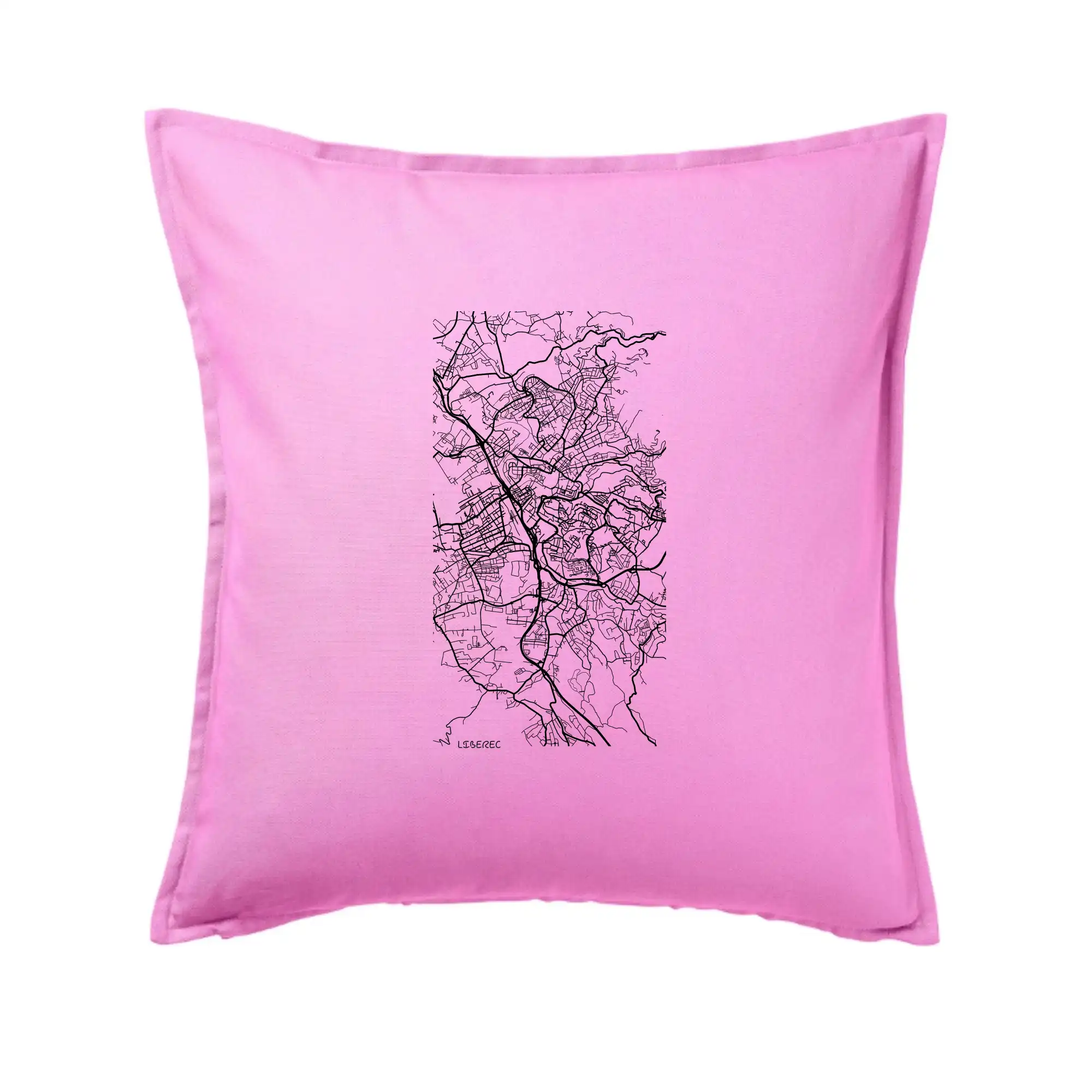 Mapy měst černobílé  Liberec