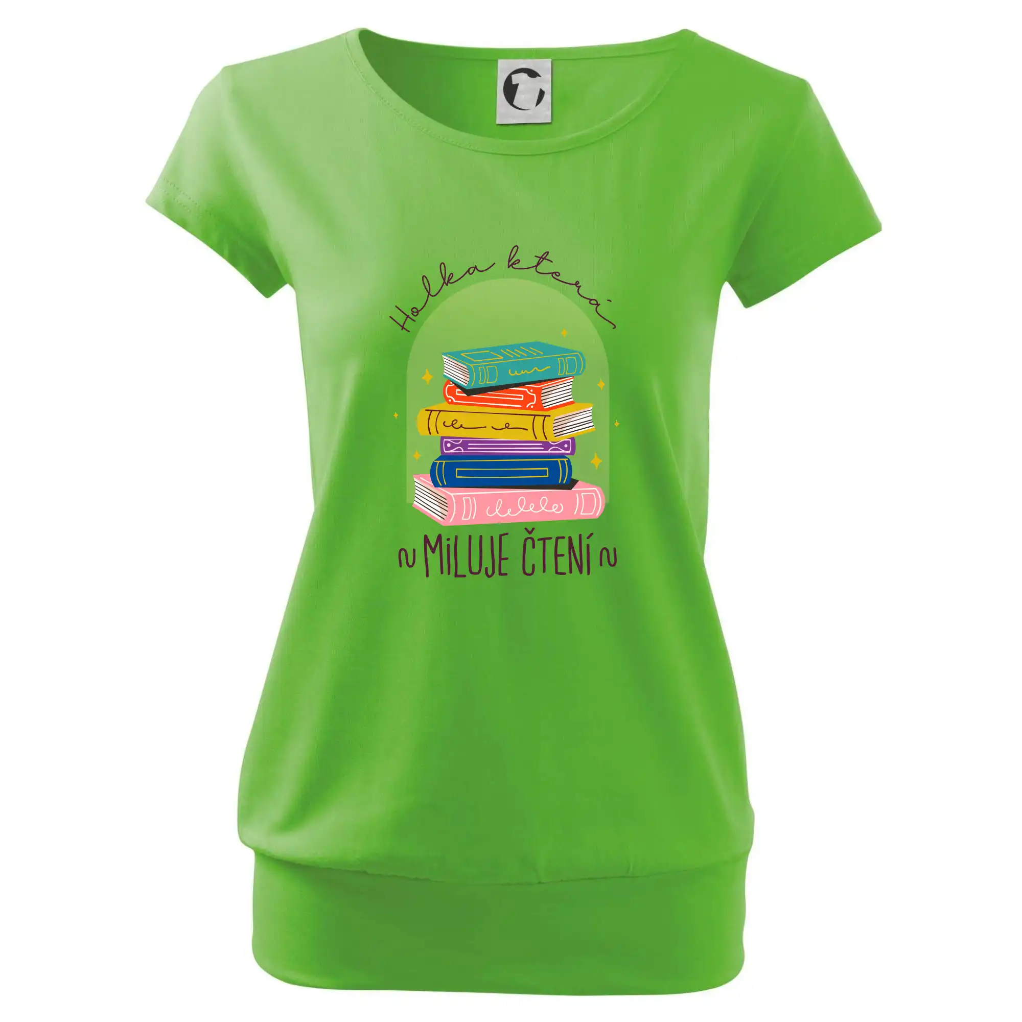 Holka, která miluje čtení