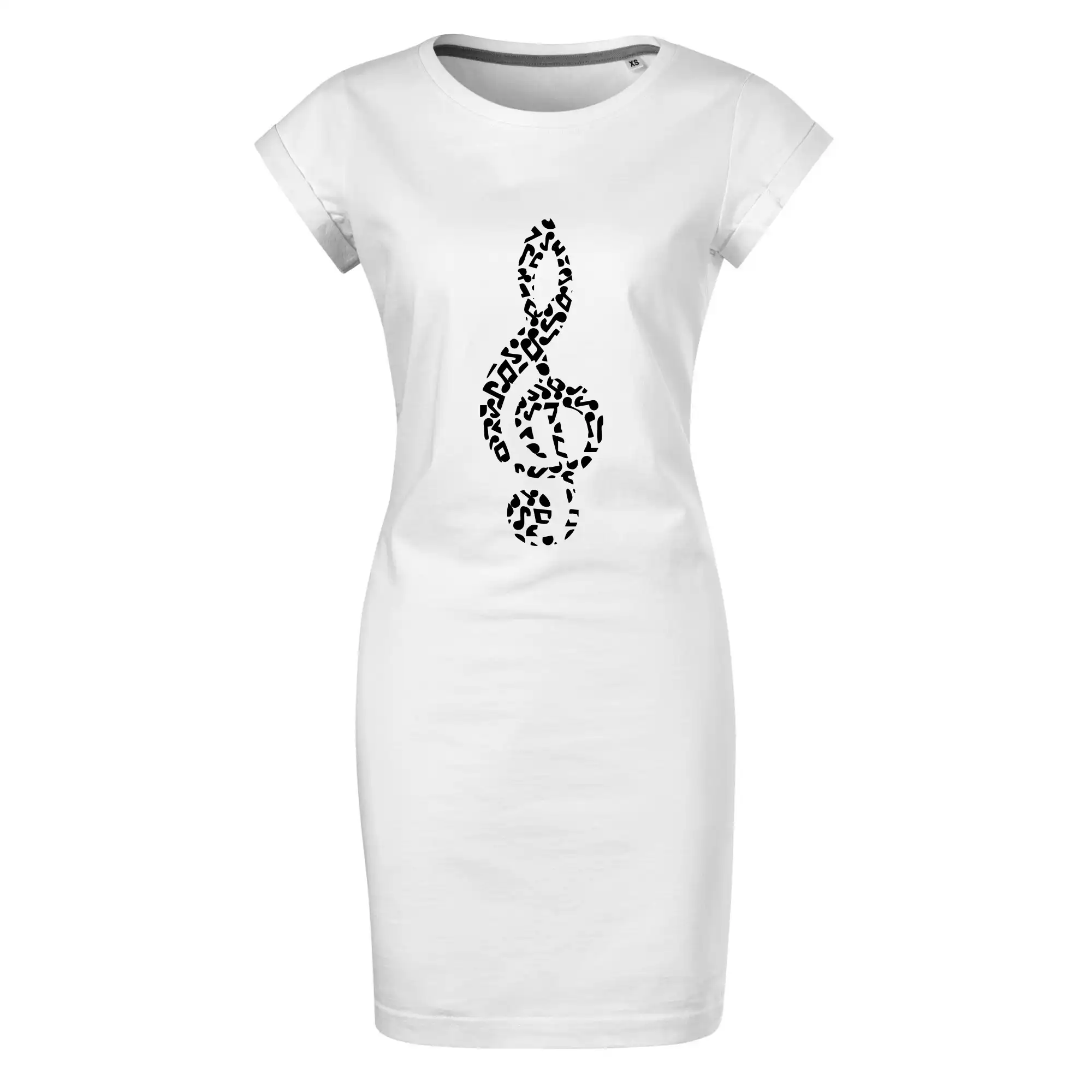 Houslový klíč z not