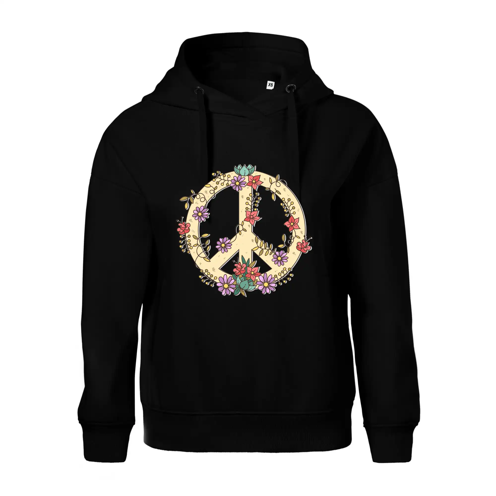 Peace symbol pískový
