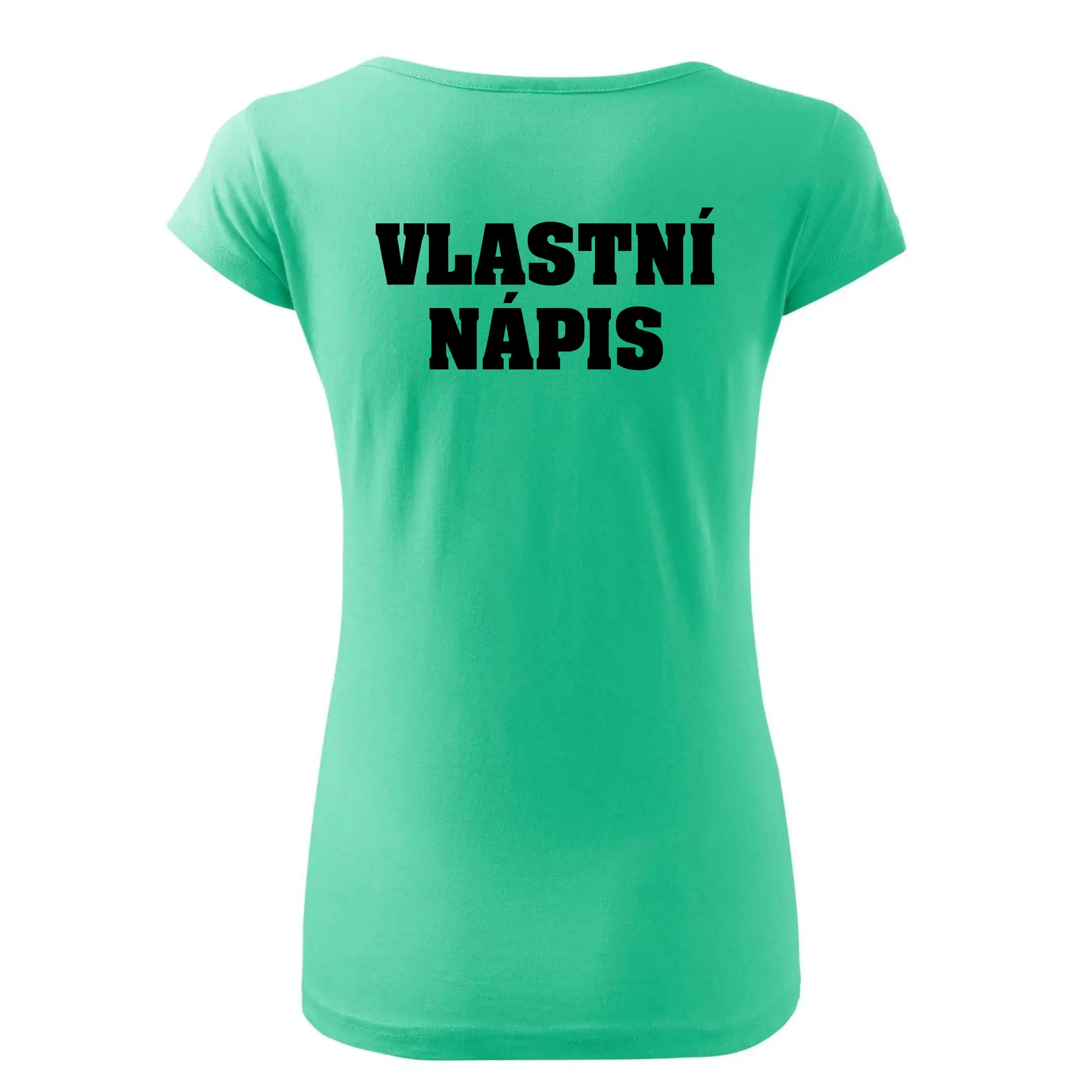 Hvězda života - vlastní nápis vpředu a vzadu