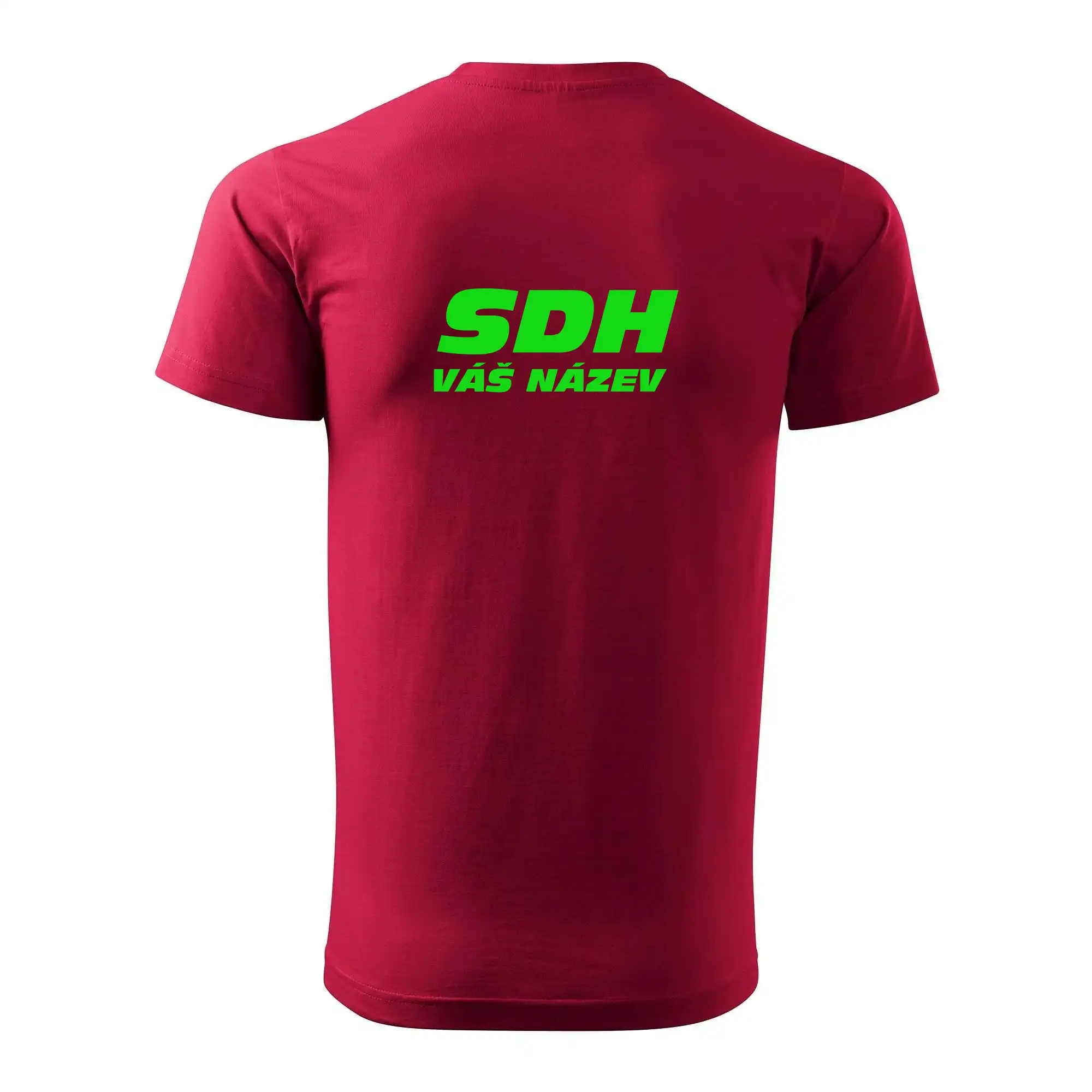 Hasičský sport SDH + váš název ZELENÁ