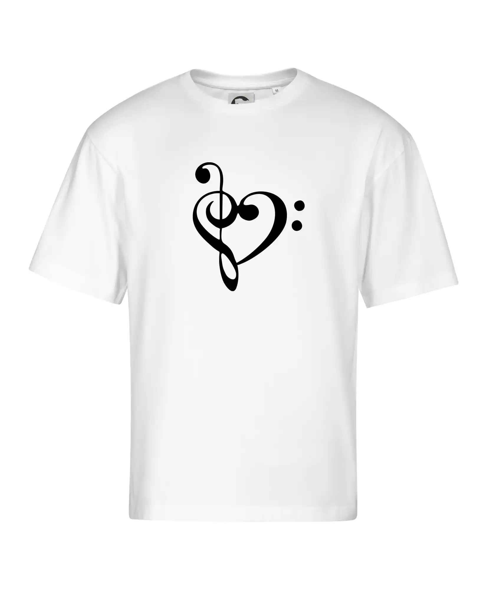 Houslový klíč srdce