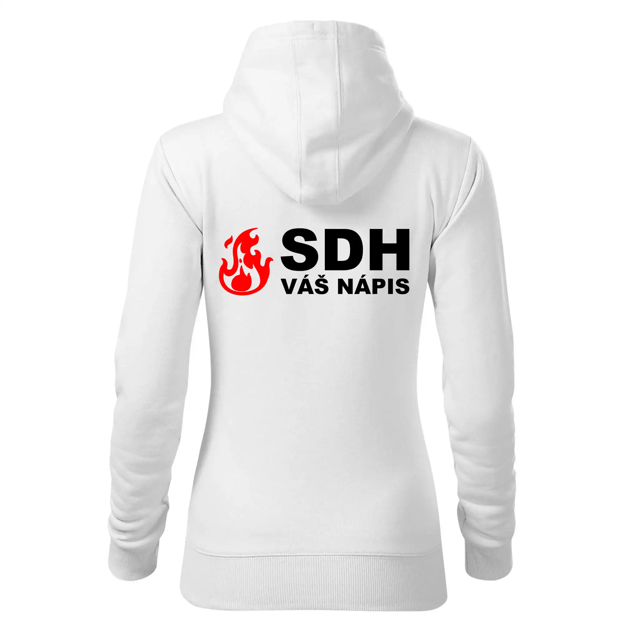 SDH nápis (oheň, firesport, název sboru - vlastní nápis)