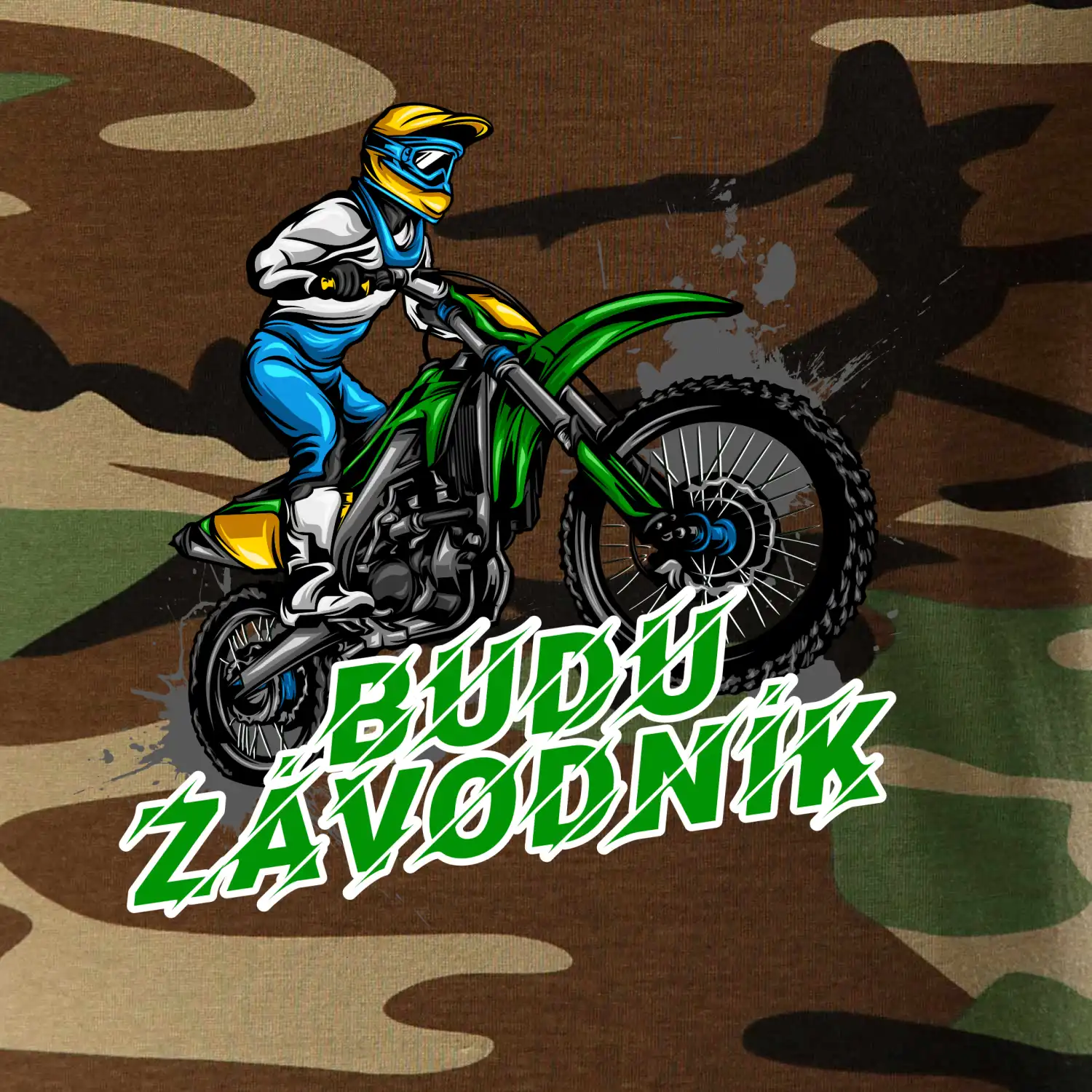 Budu závodník zelená kroska