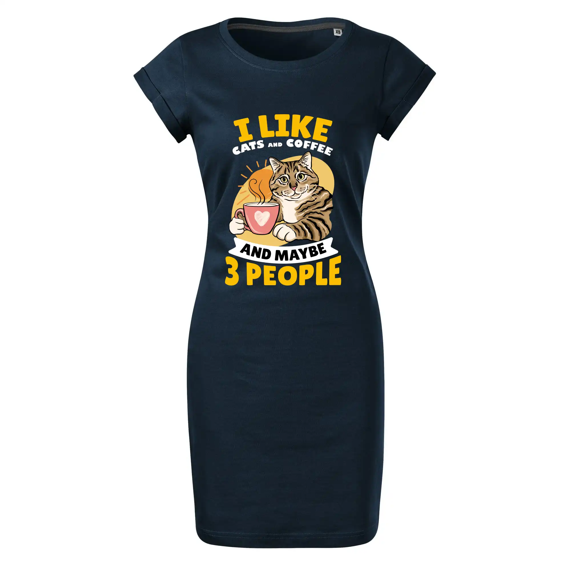I like cats and coffee and maybe 3 people