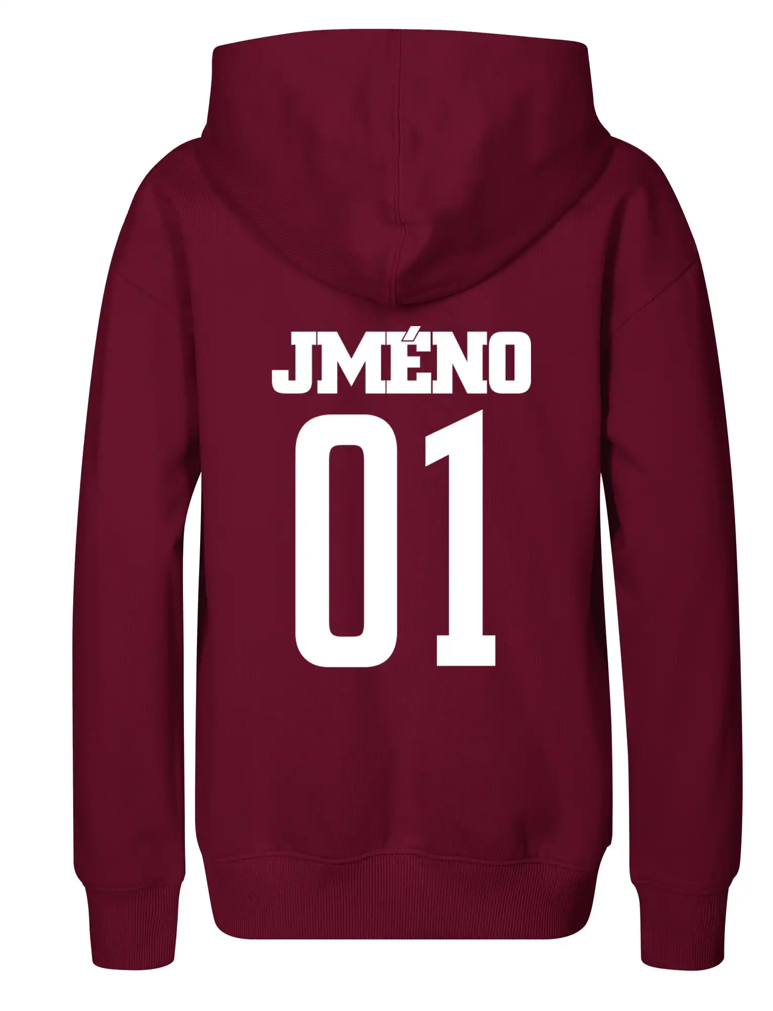 Fotbalový dres - vlastní jméno a číslo