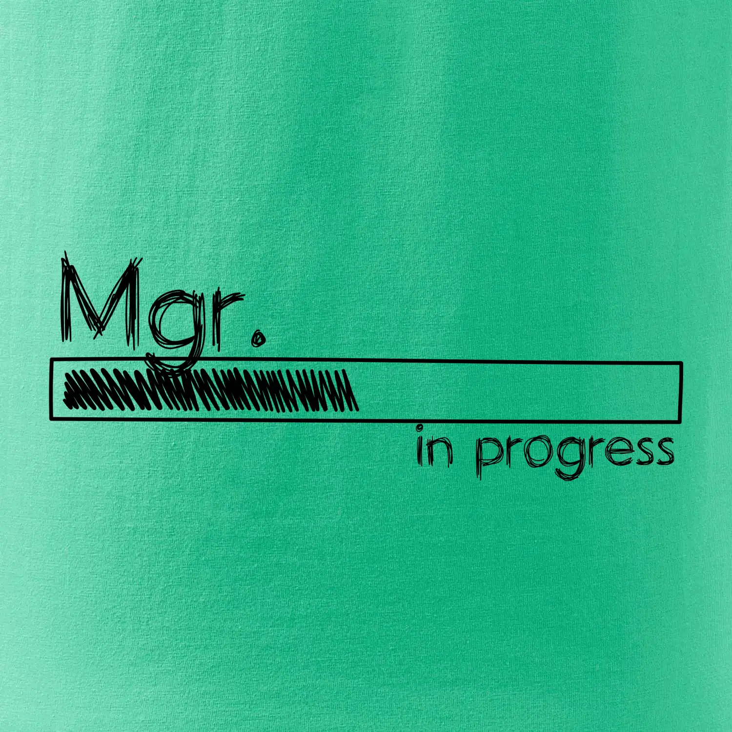 In progress titul Mgr.  magistr / magistra