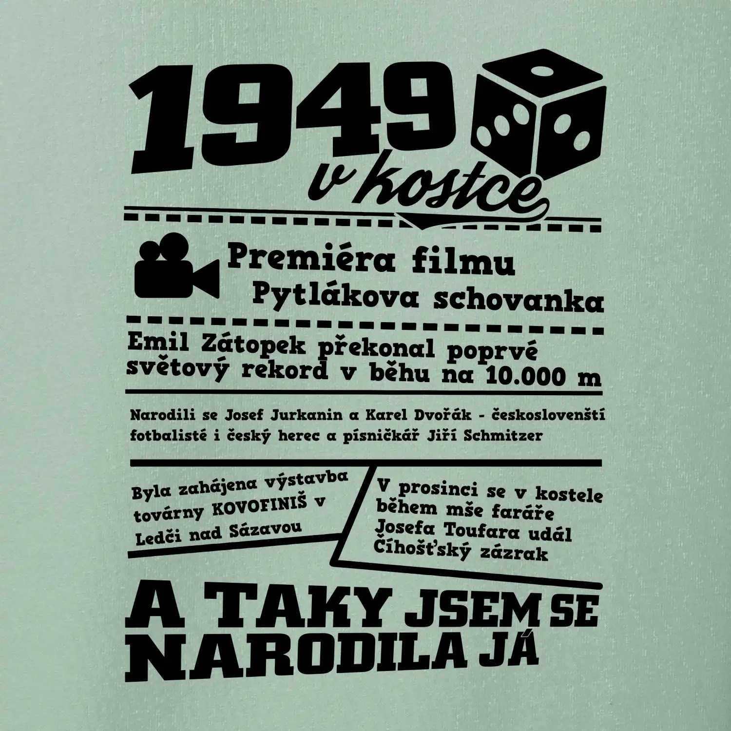 1949 v kostce