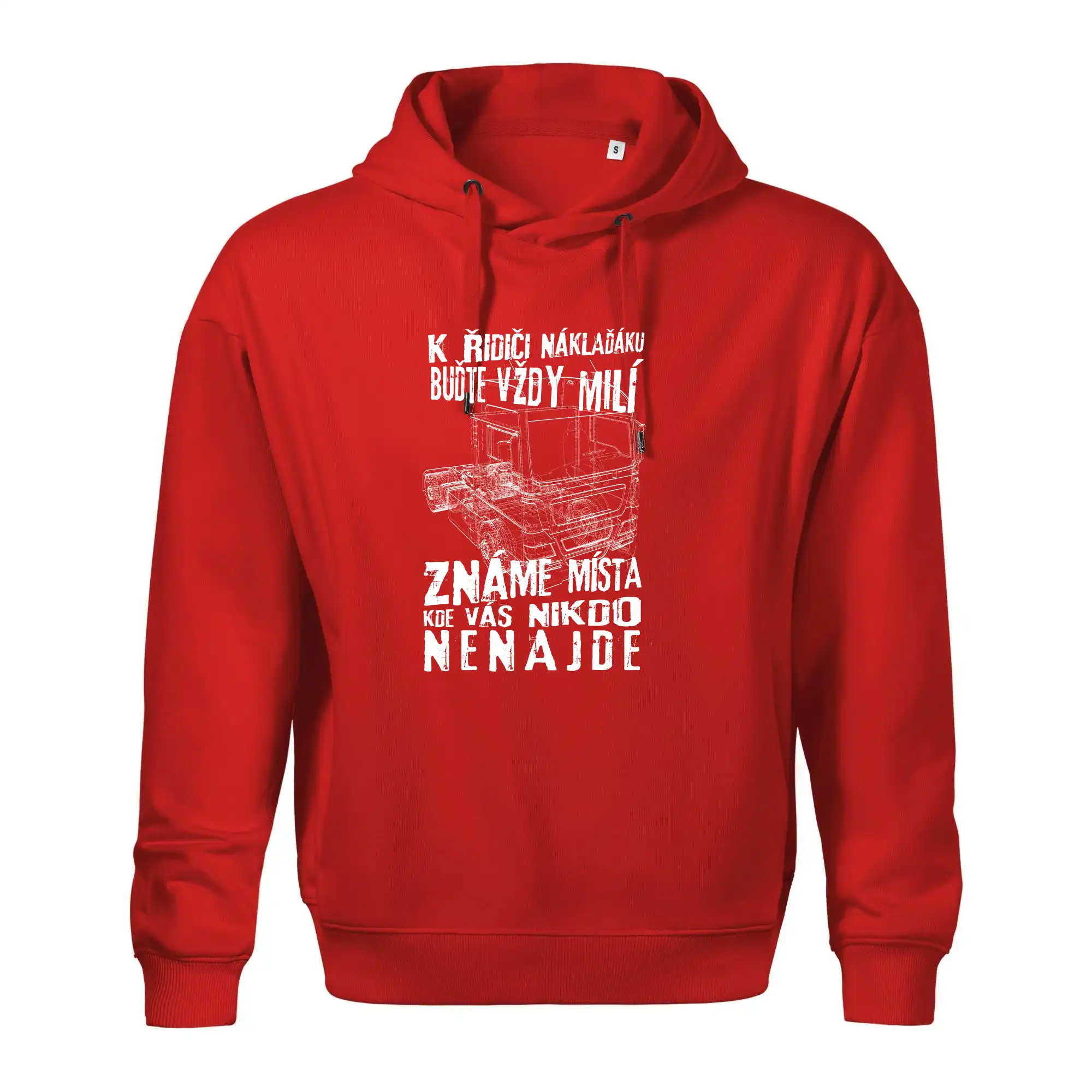K řidiči náklaďáku buďte vždy milý