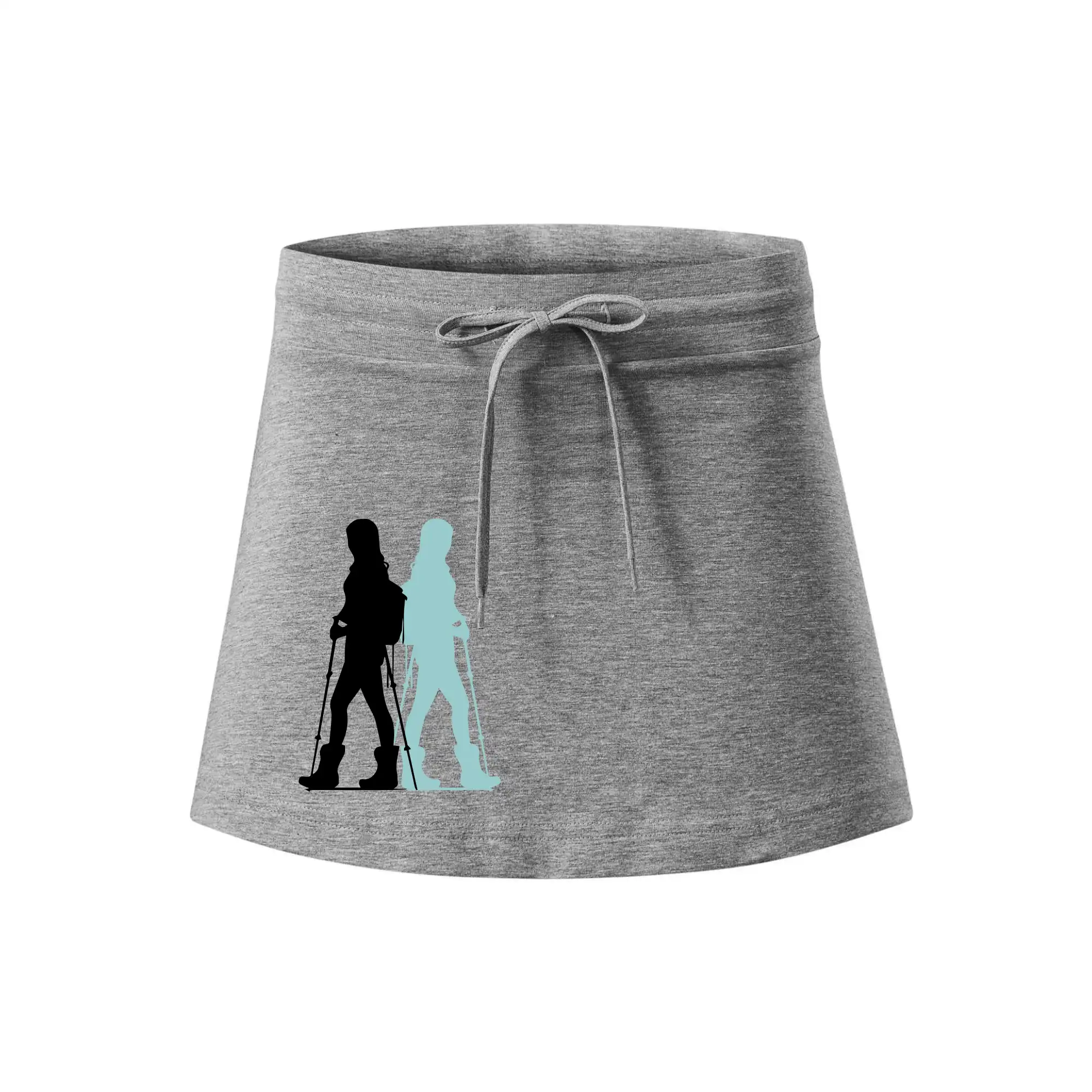 Nordic walking figury - žena