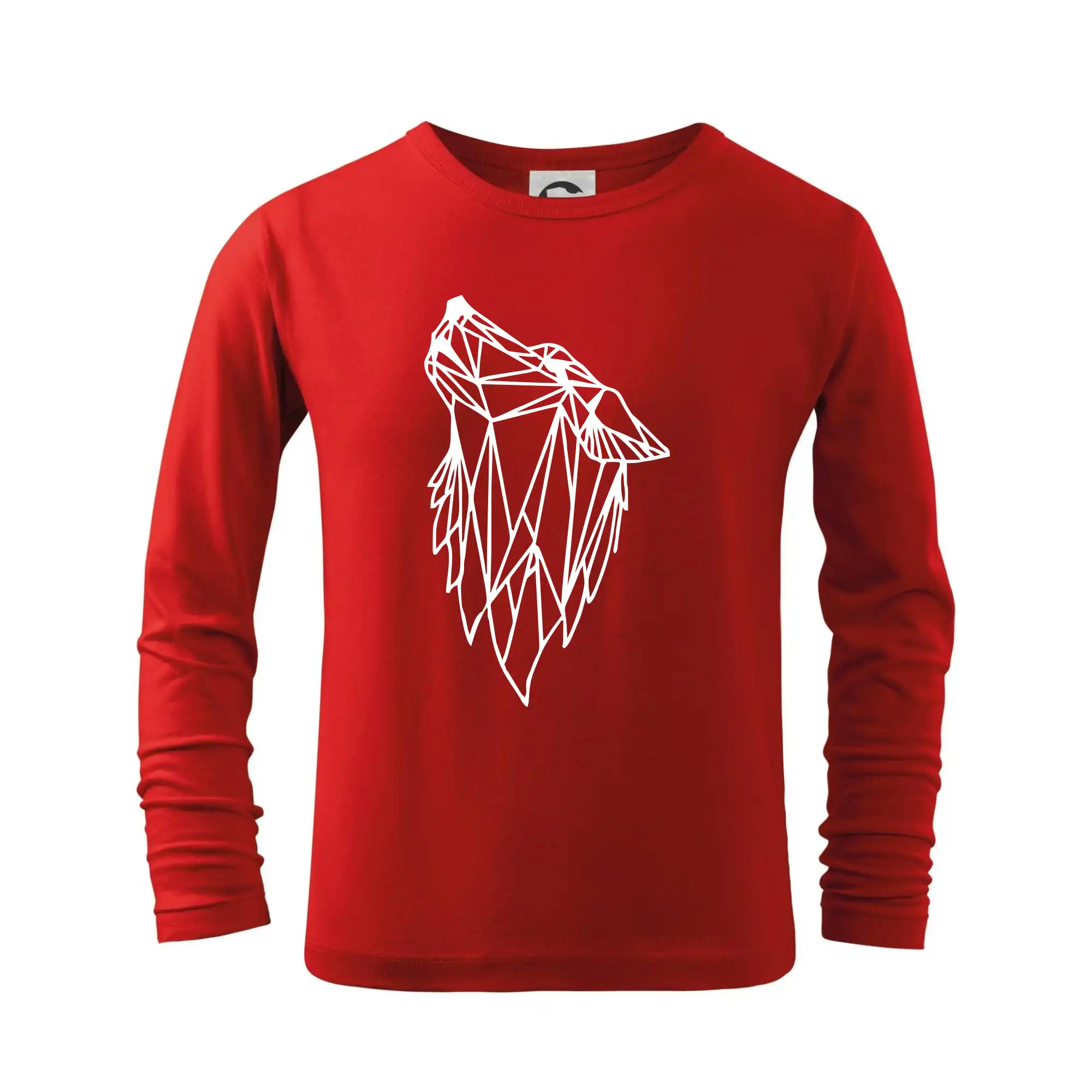 Geometrie - vlk - vyjící