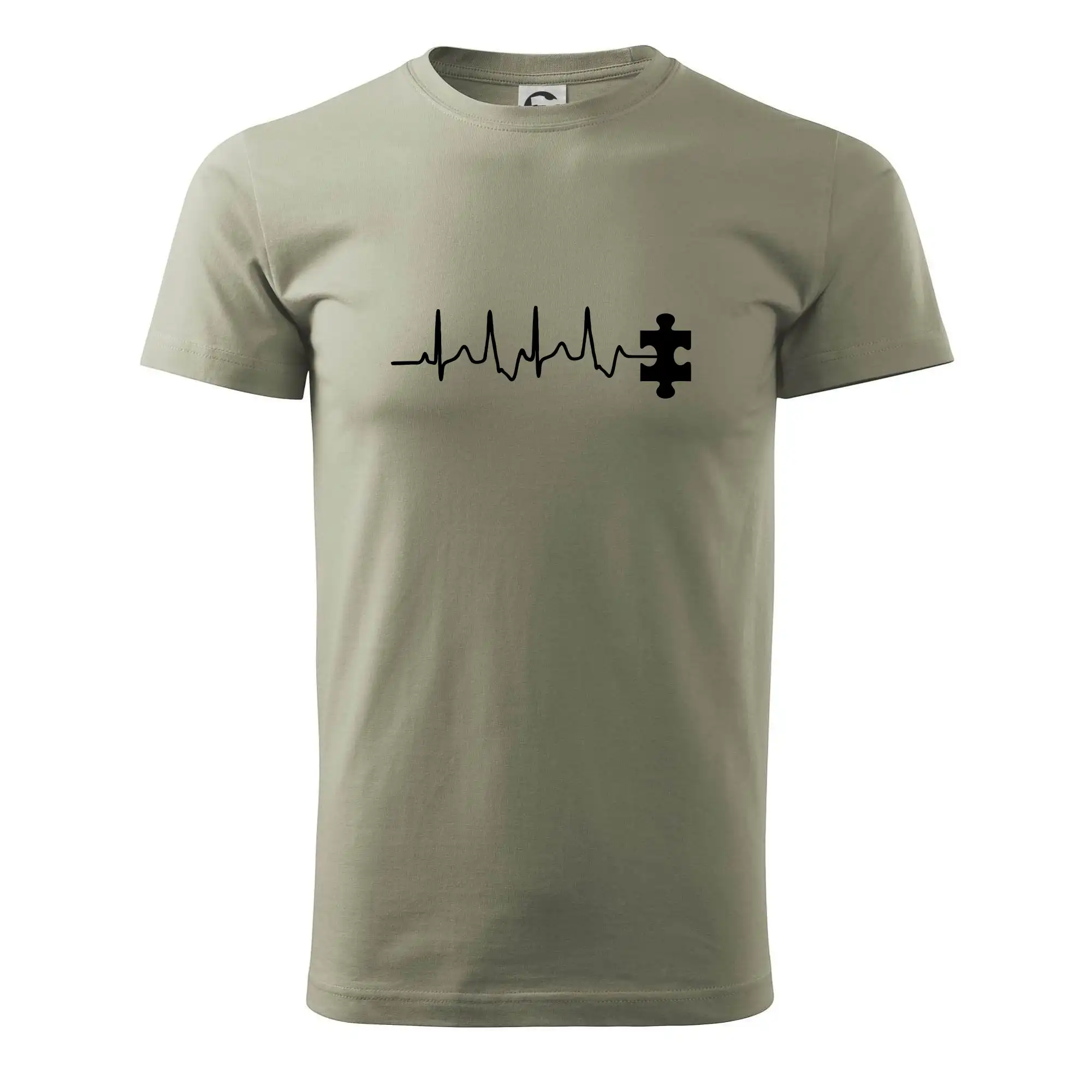 EKG puzzle rozpojené