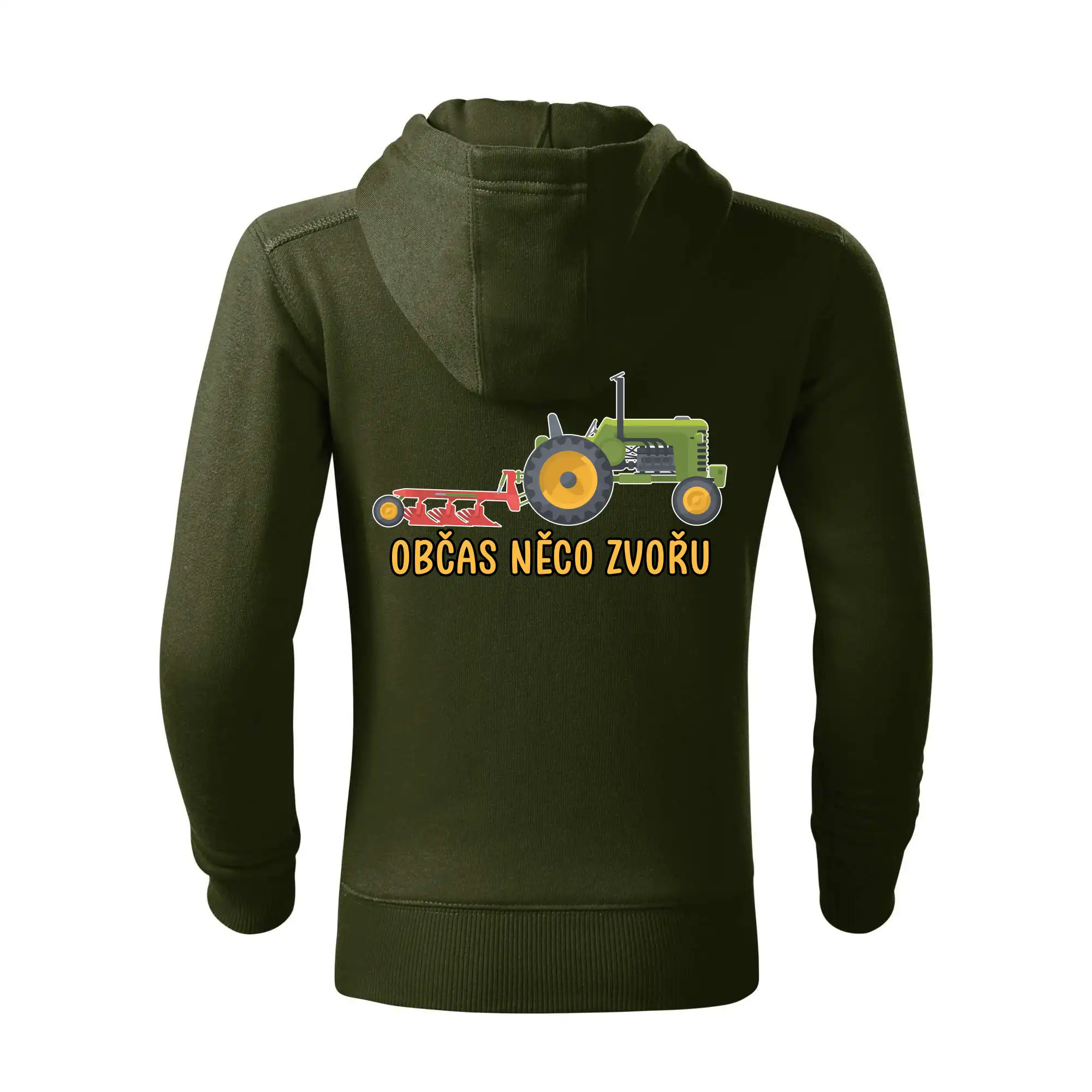 Traktor občas něco zvoře