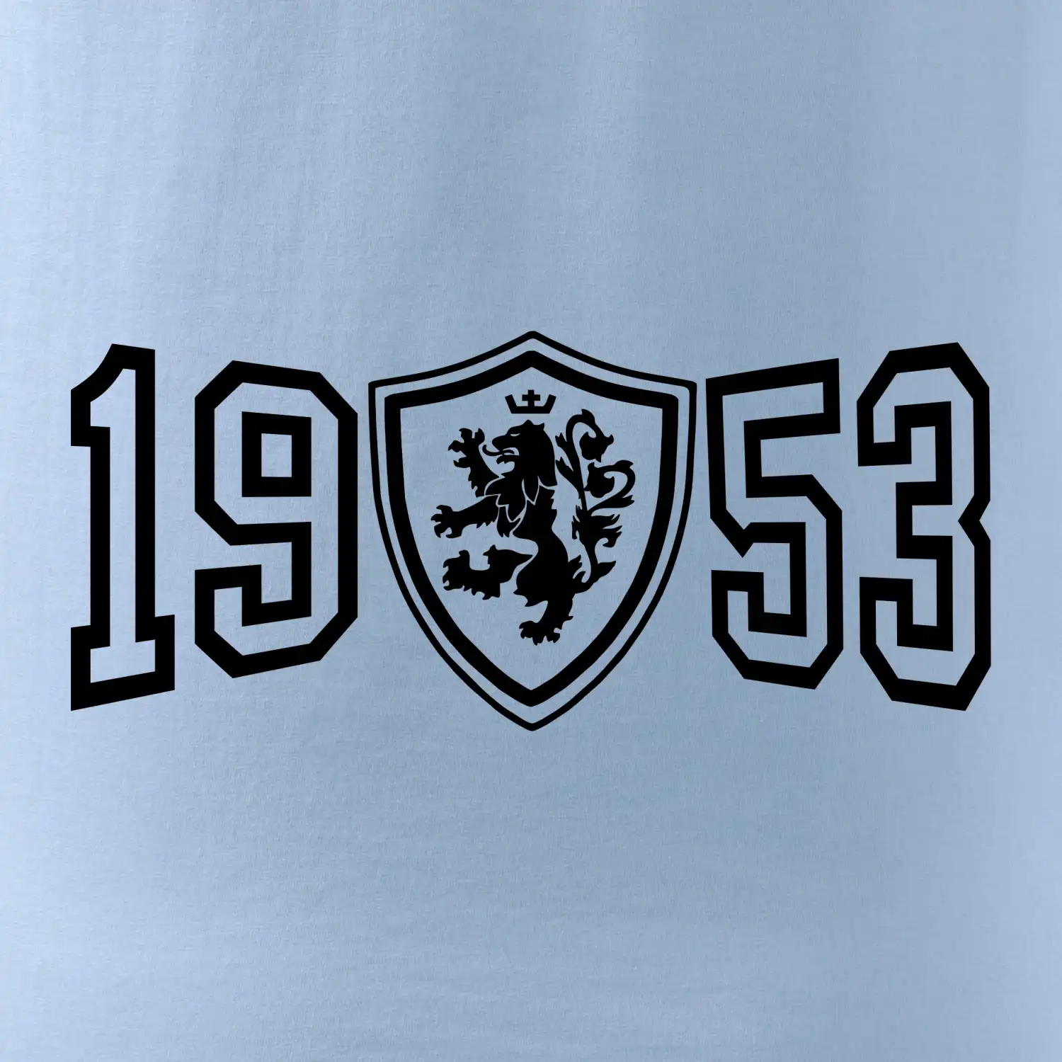 Narozeninový motiv - znak - 1953