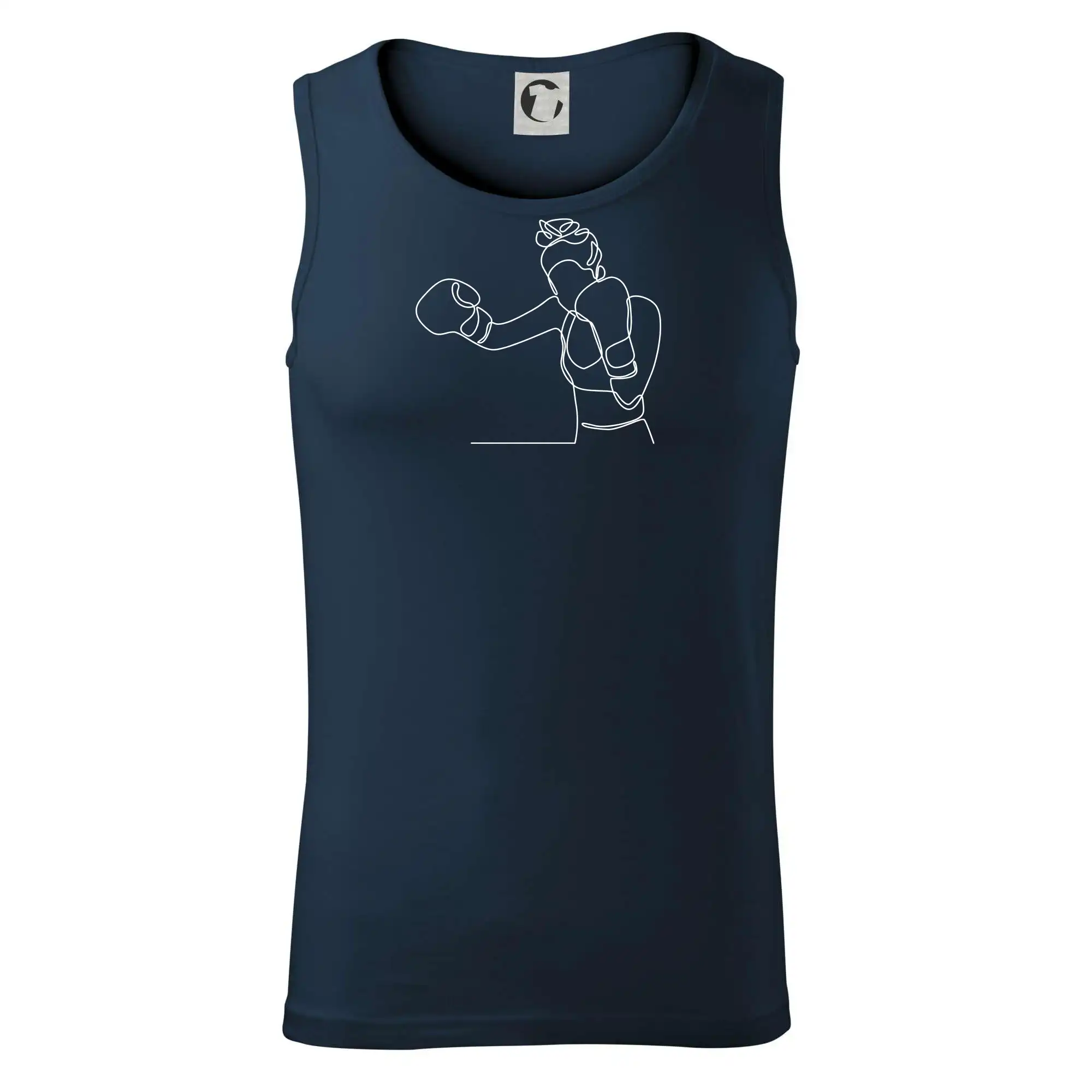 Žena boxerka jedním tahem