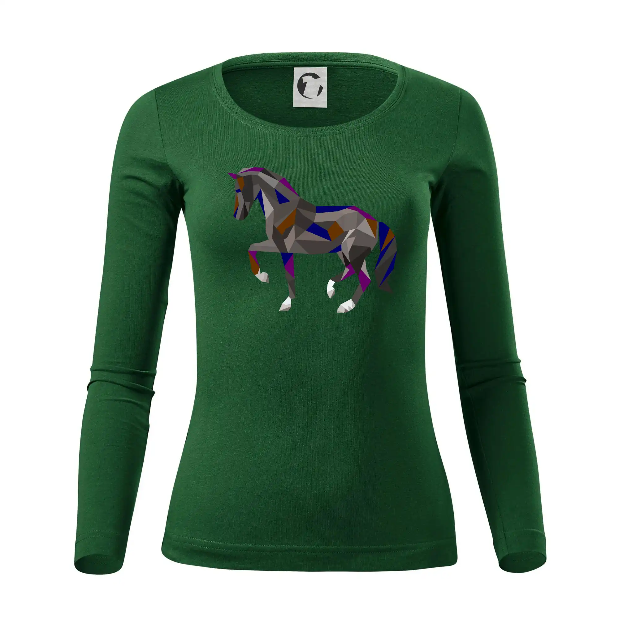 Kůň geometrie barevný