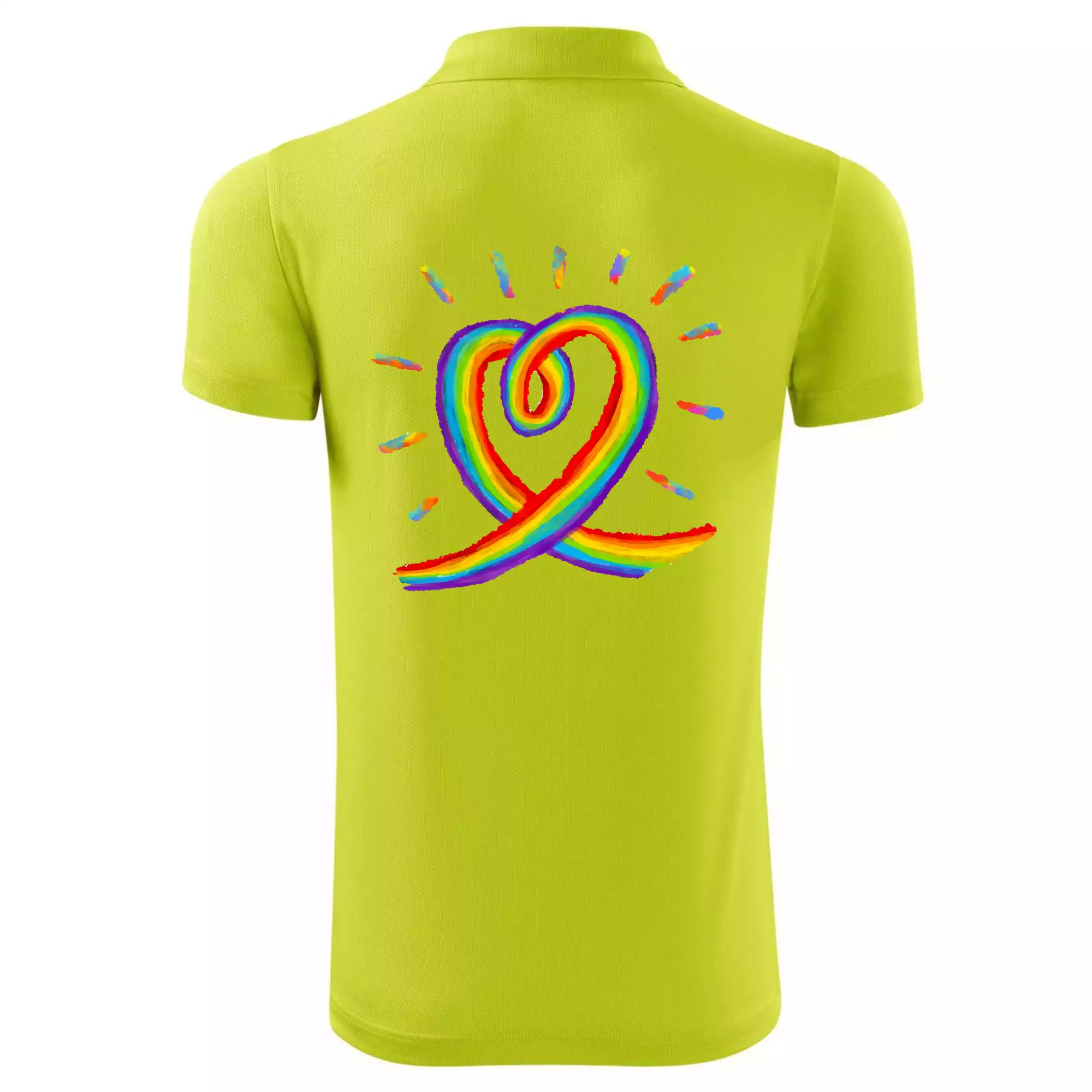 Srdce pride duha kreslená