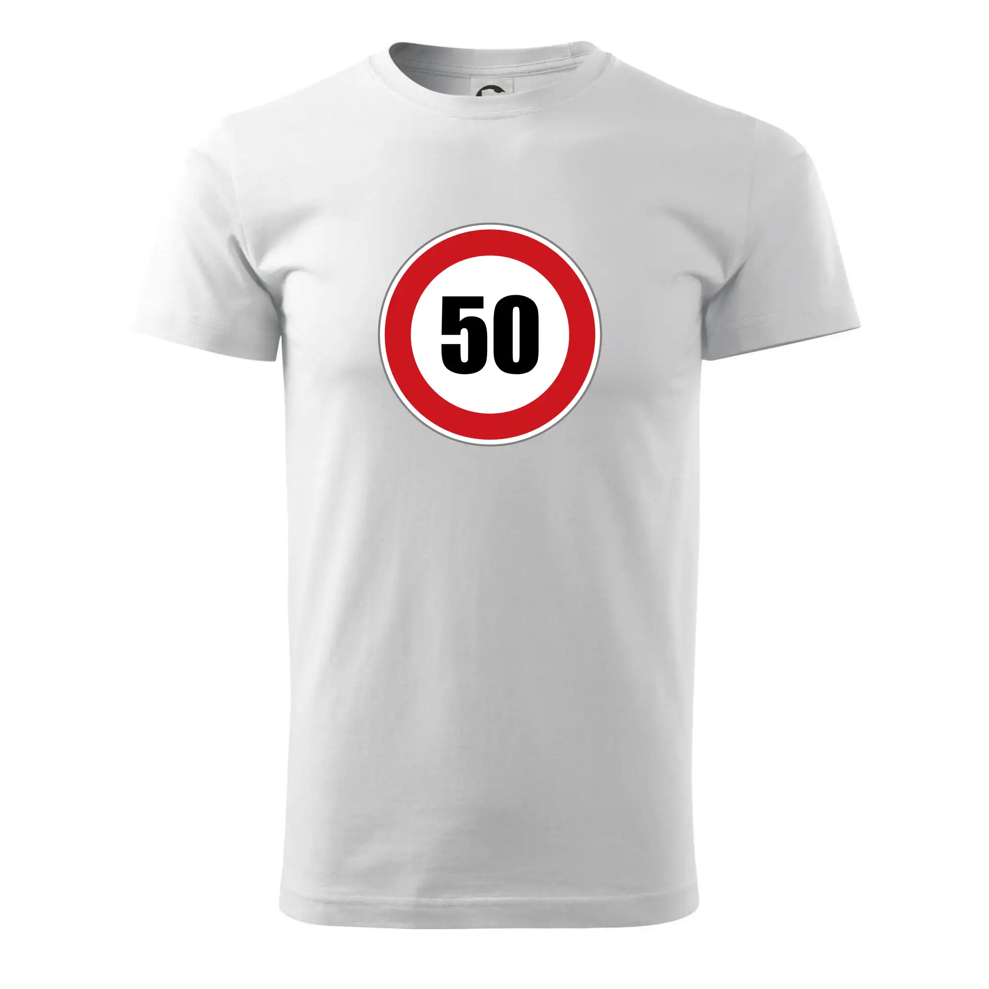 Dopravní značka - omezení rychlosti 50