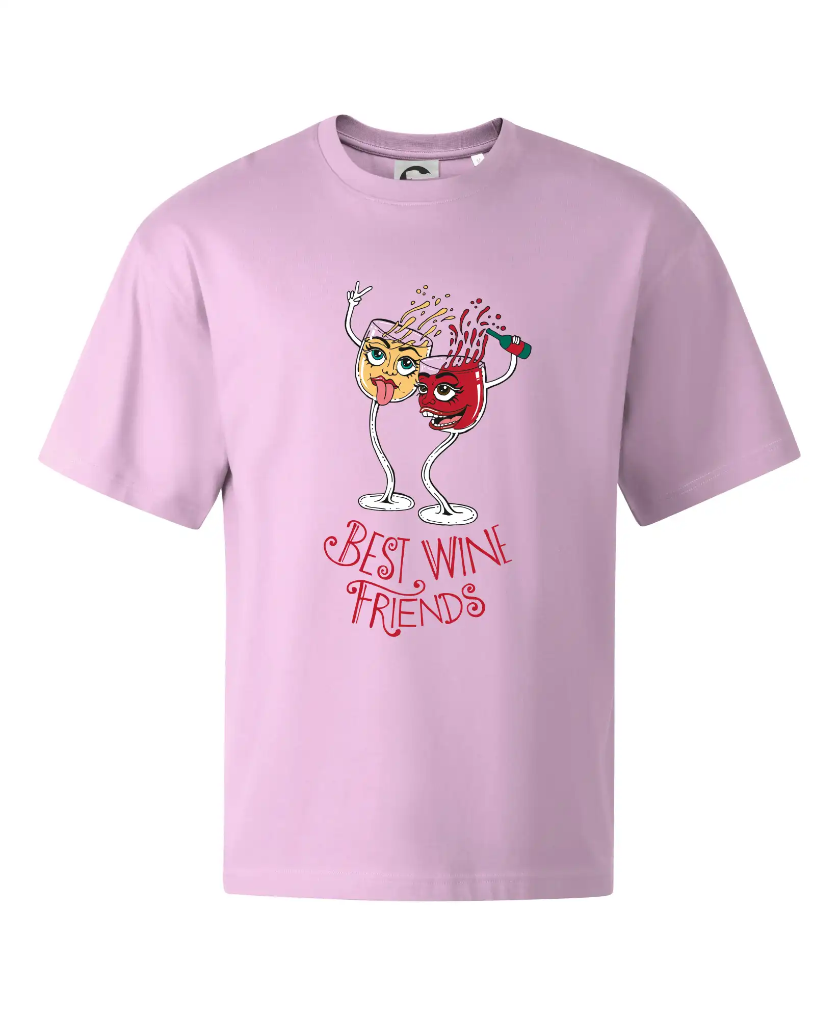Best wine friends dancing (Pecka design)