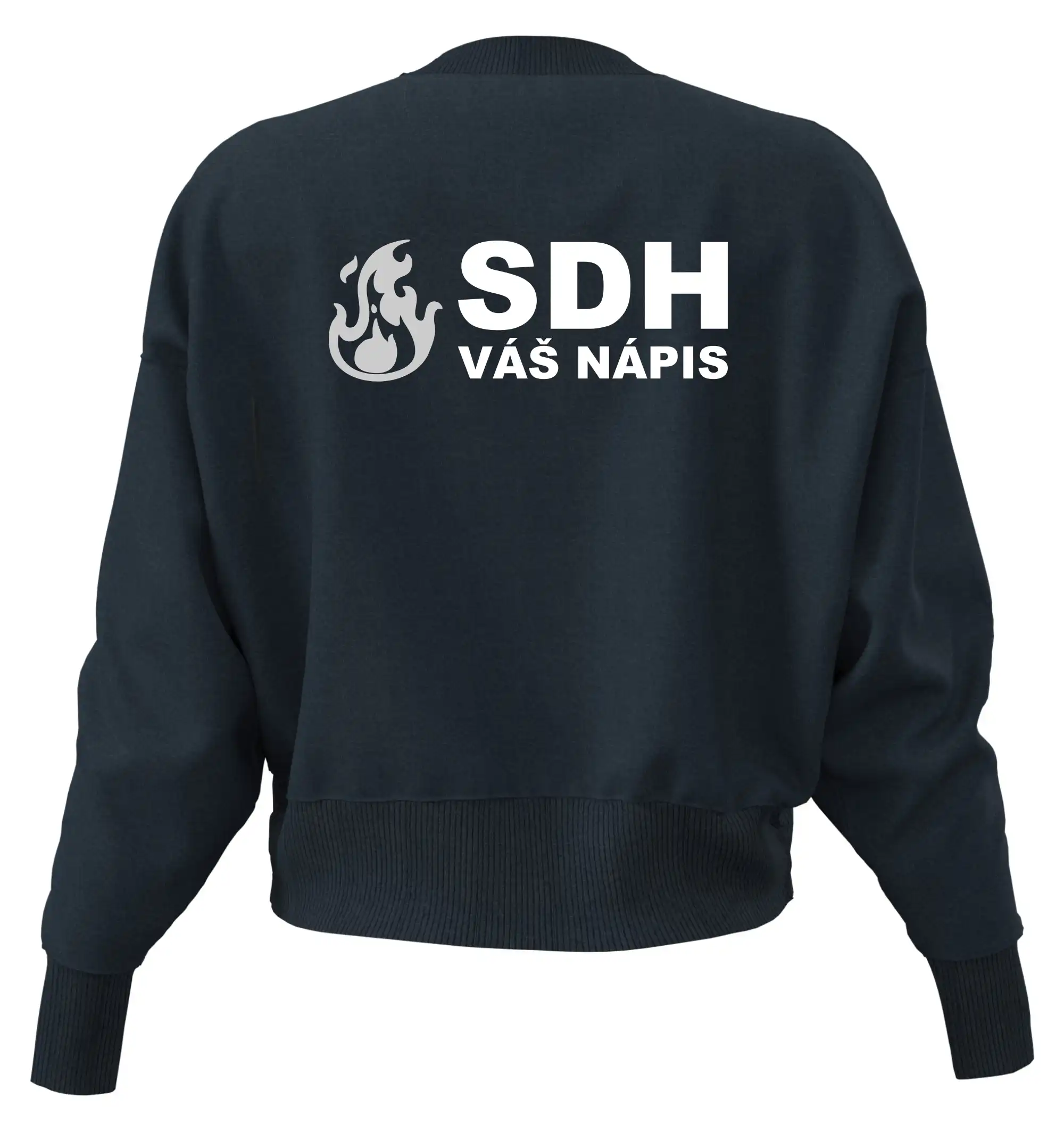 SDH REFLEXNÍ nápis (oheň, firesport, název sboru - vlastní nápis)