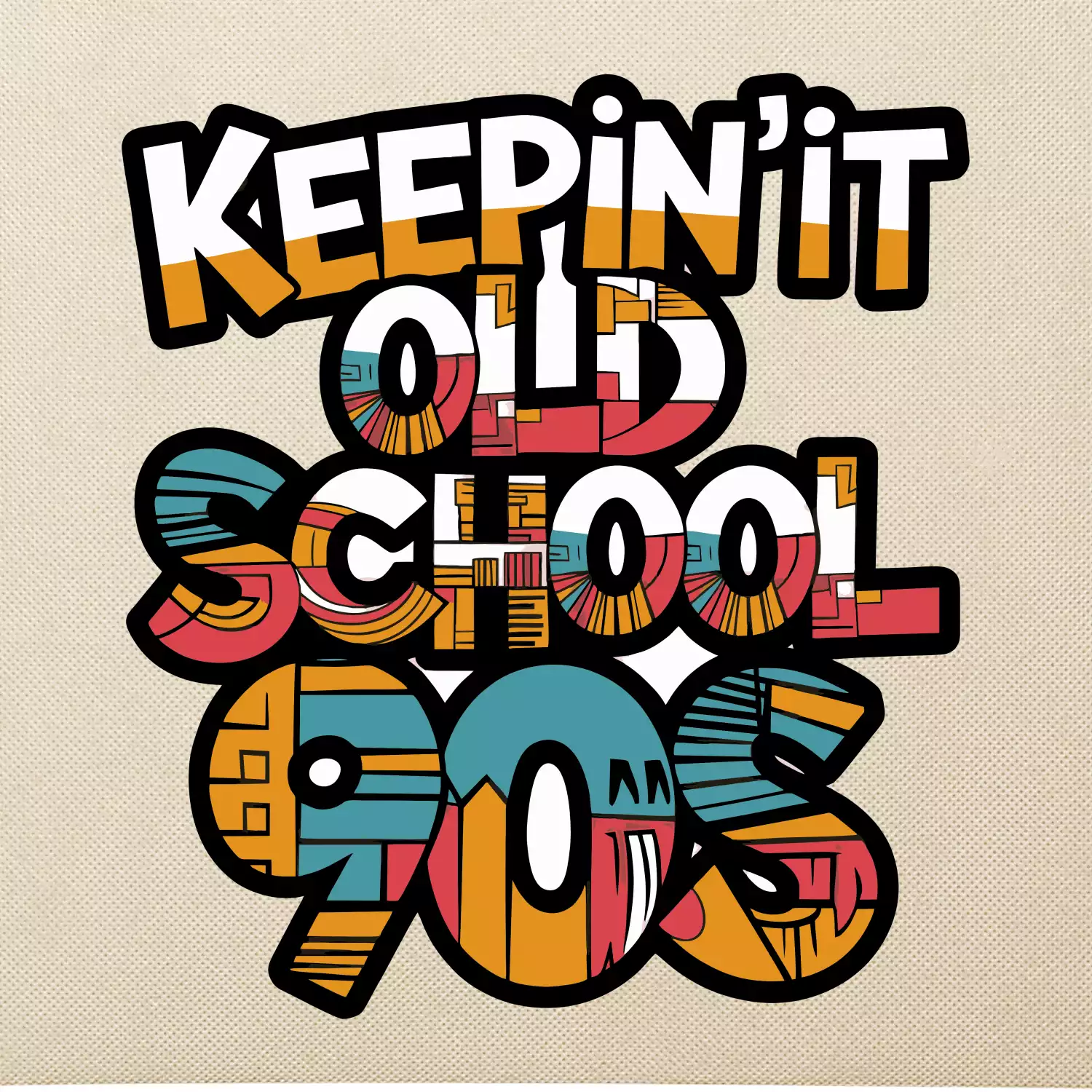 KEEPIN'IT Old School 90s