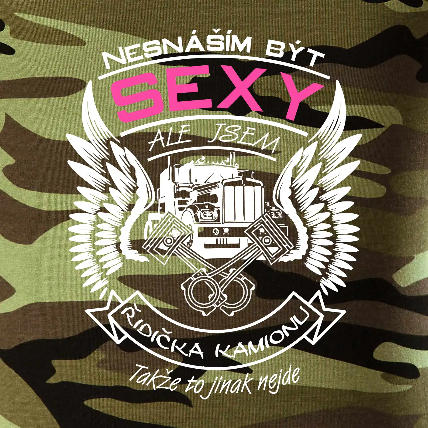 Nesnáším být sexy - kamioňák ( řidička kamionu )