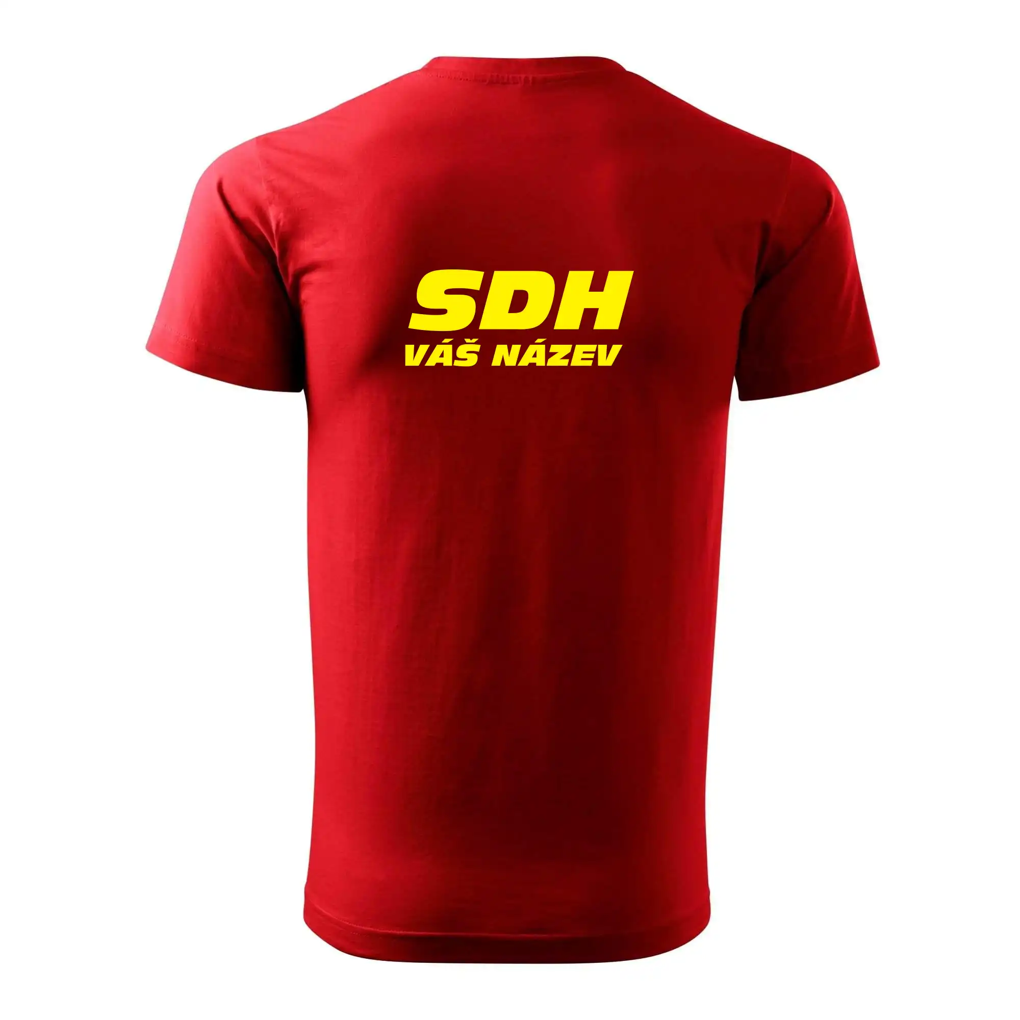 Hasičský sport SDH + váš název ŽLUTÁ