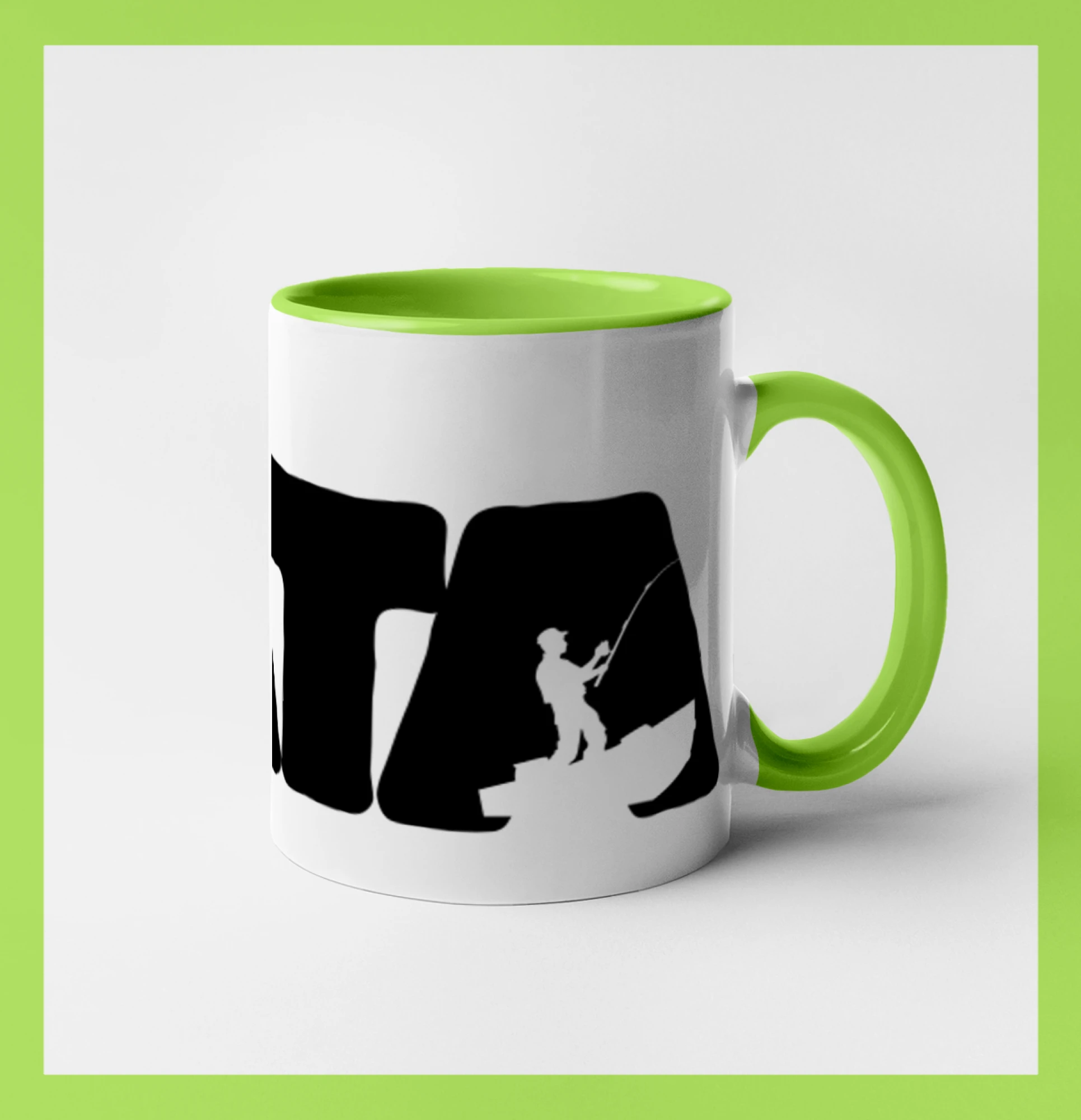 Táta nápis - rybář