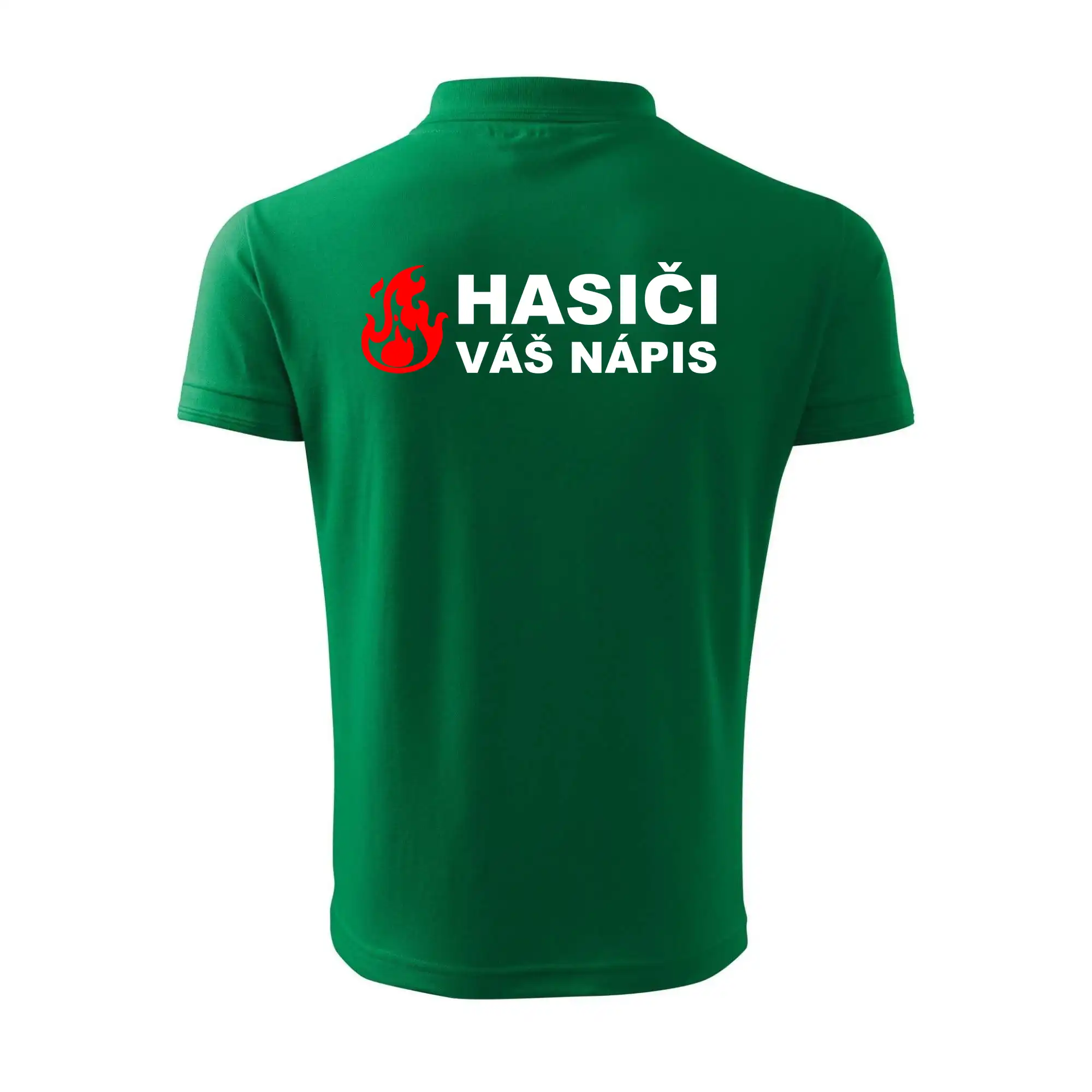 Hasiči (oheň, název sboru - vlastní nápis)