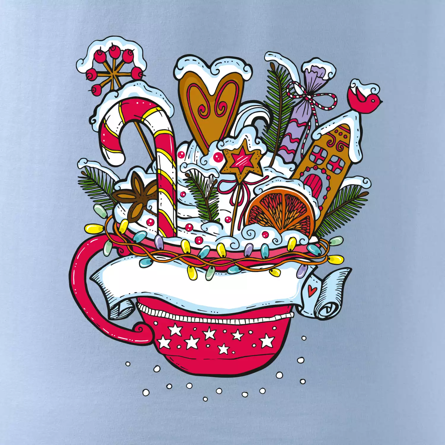 Vánoční Punč - hrneček (Pecka design)