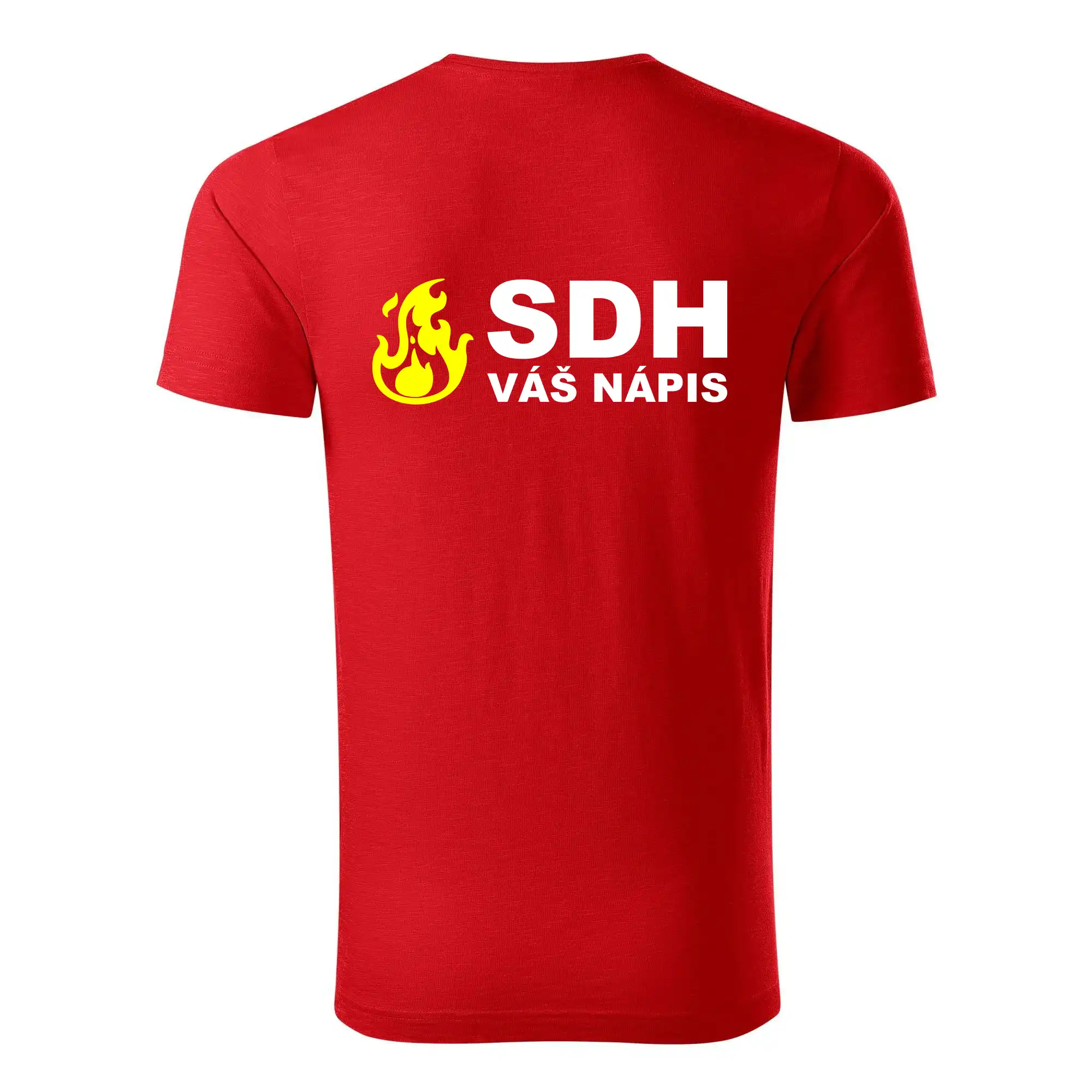 SDH nápis (oheň, firesport, název sboru - vlastní nápis)