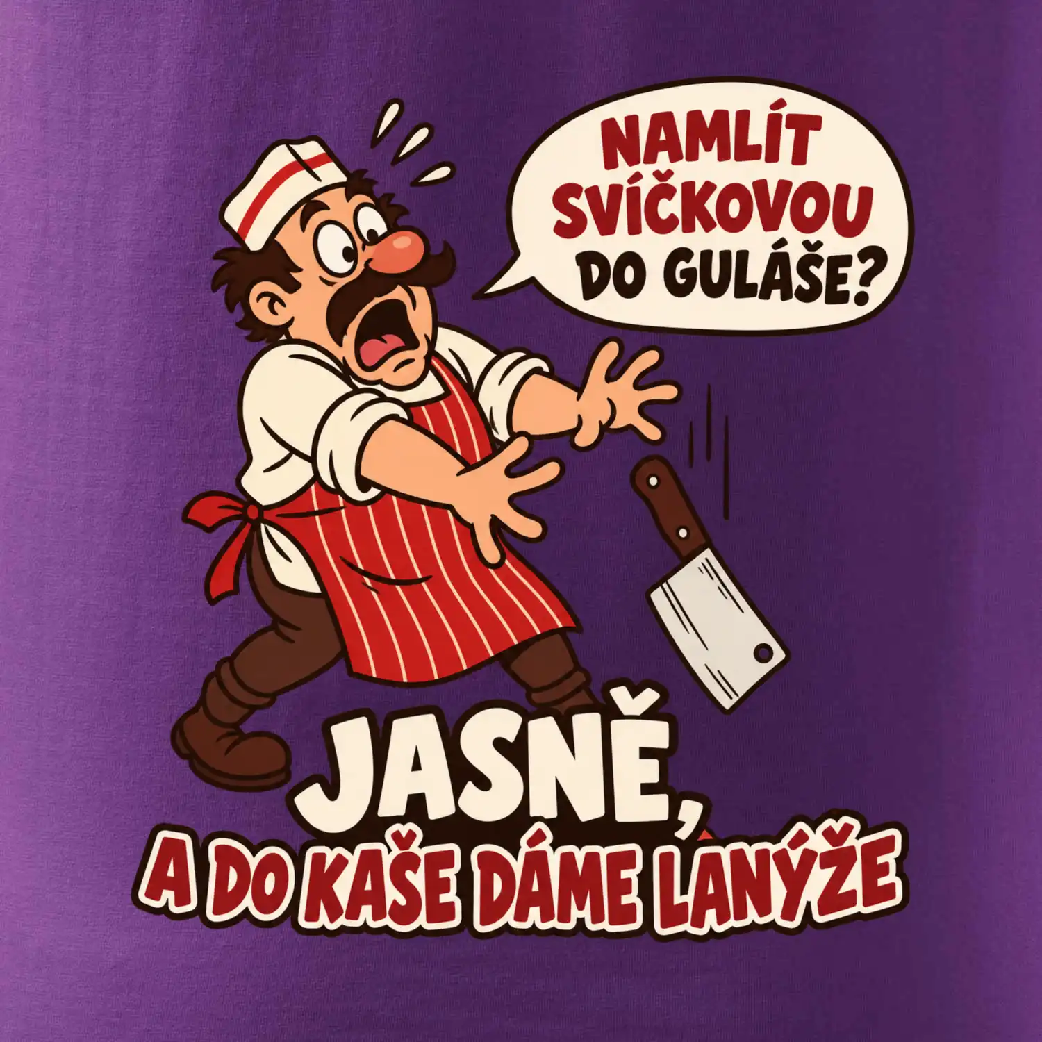 Svíčková do guláše a lanýže do kaše