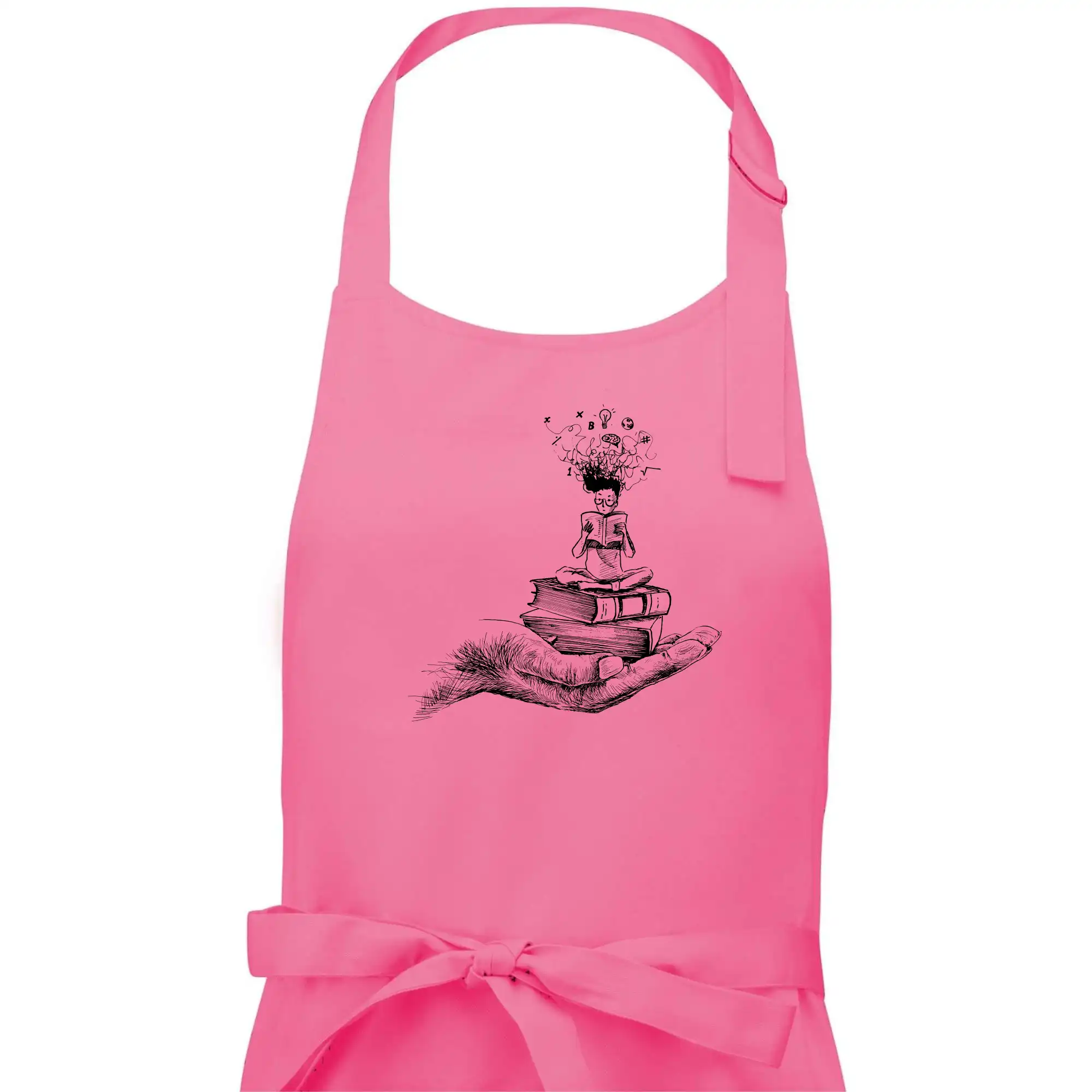 Čtenář - ruka kreslená