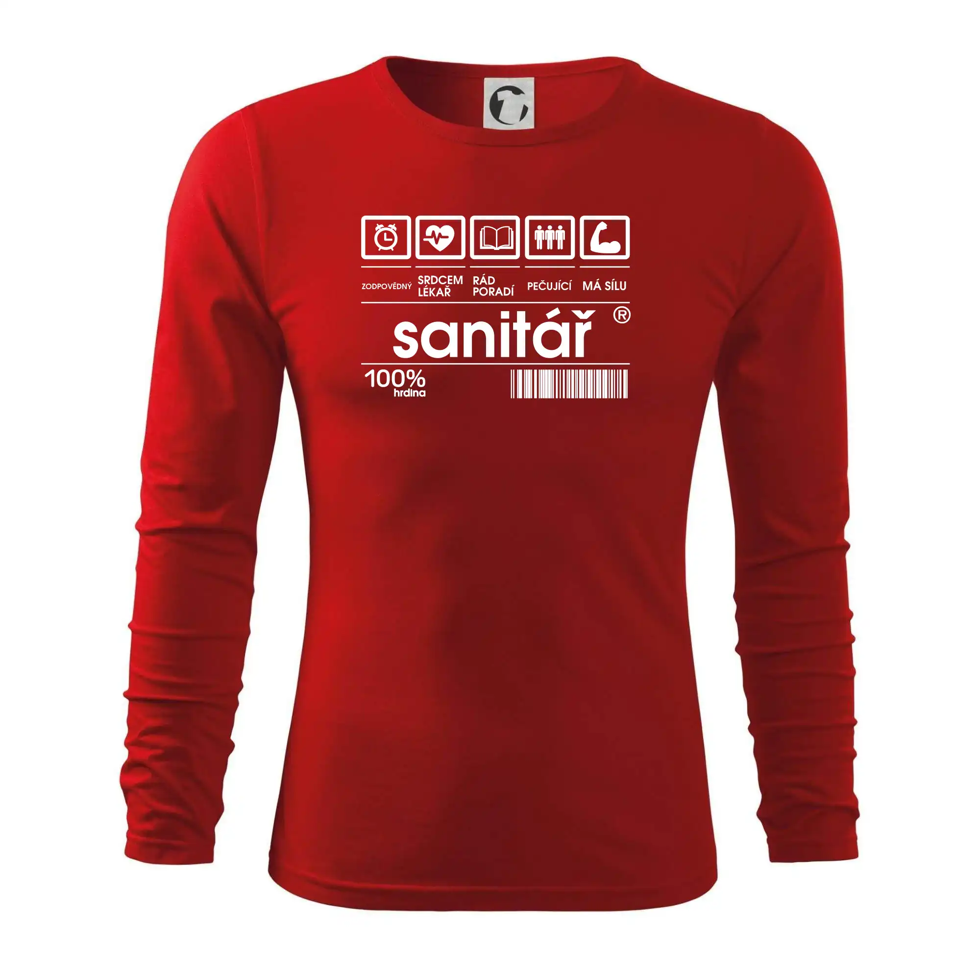 Čárový kód sanitář