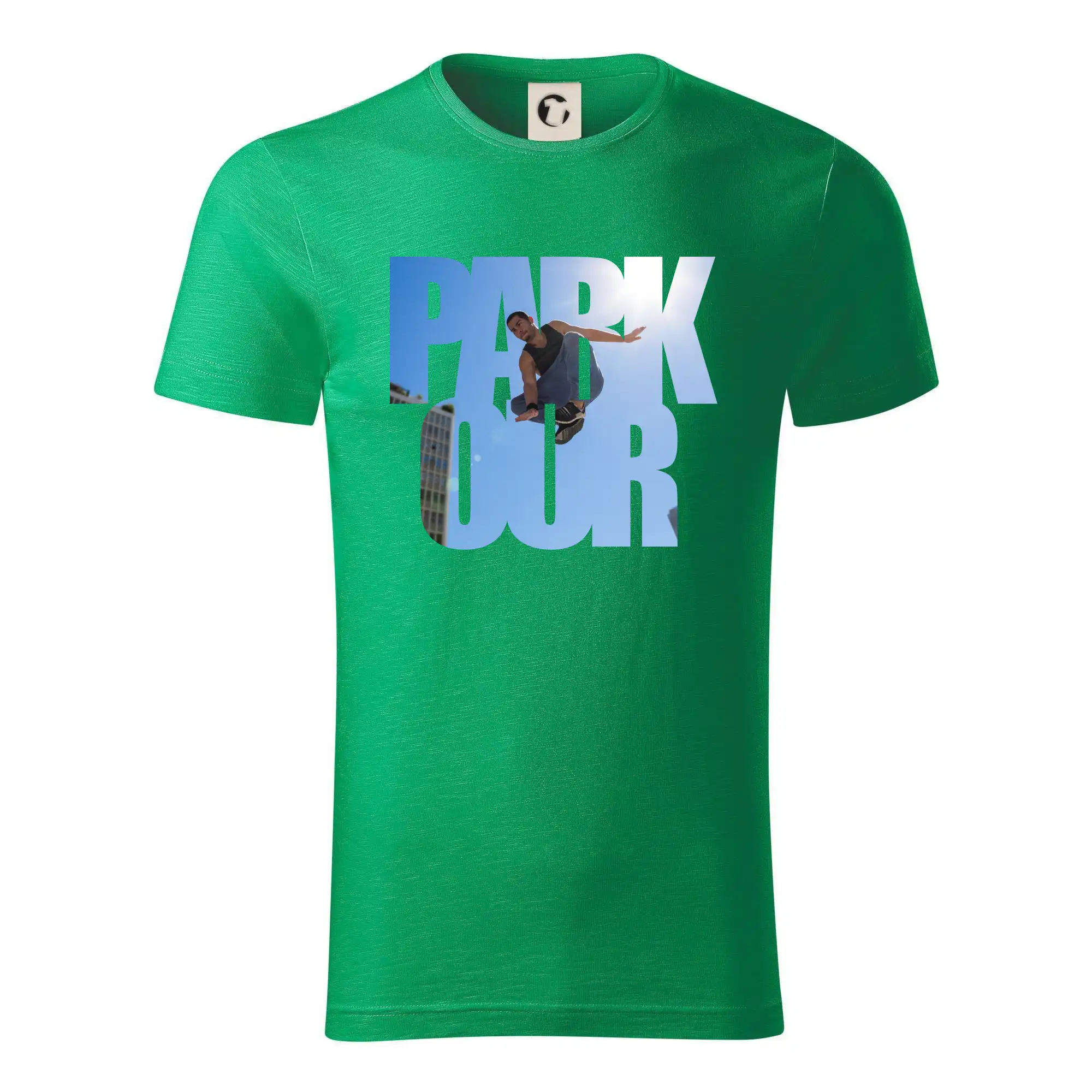 Parkour nápis nebe