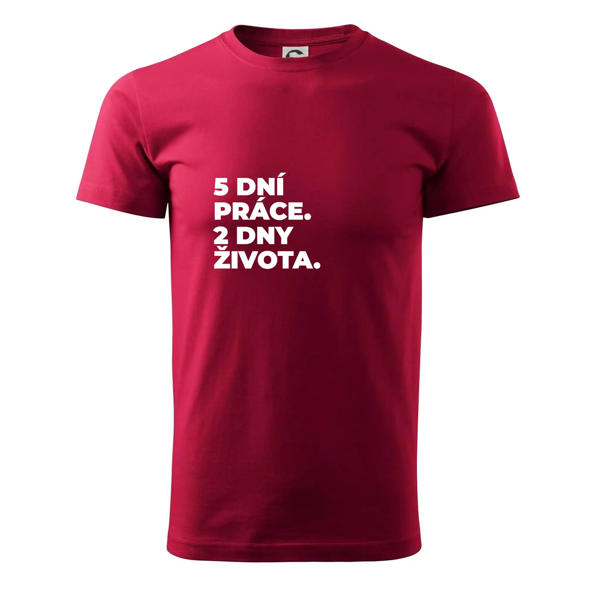5 DNÍ PRÁCE.  2 DNY ŽIVOTA.