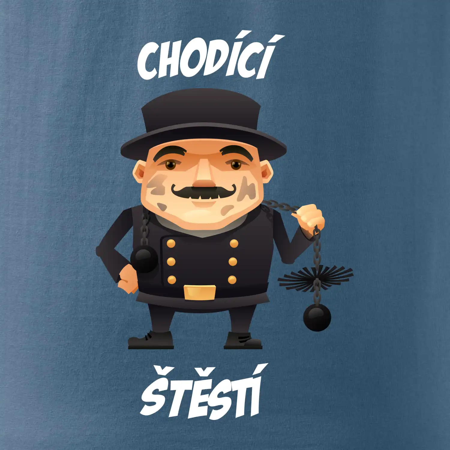 Kominík chodící štěstí