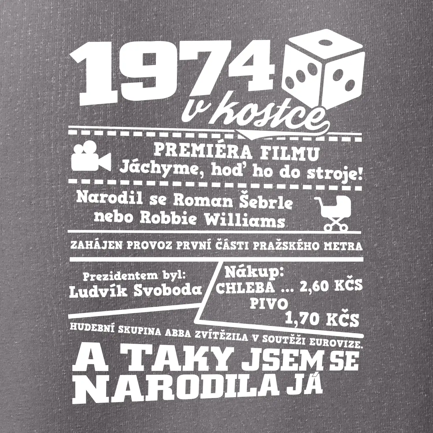 1974 v kostce