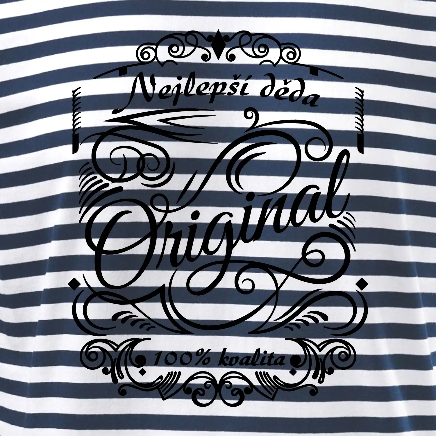 Vintage nejlepší deda 100% kvalita