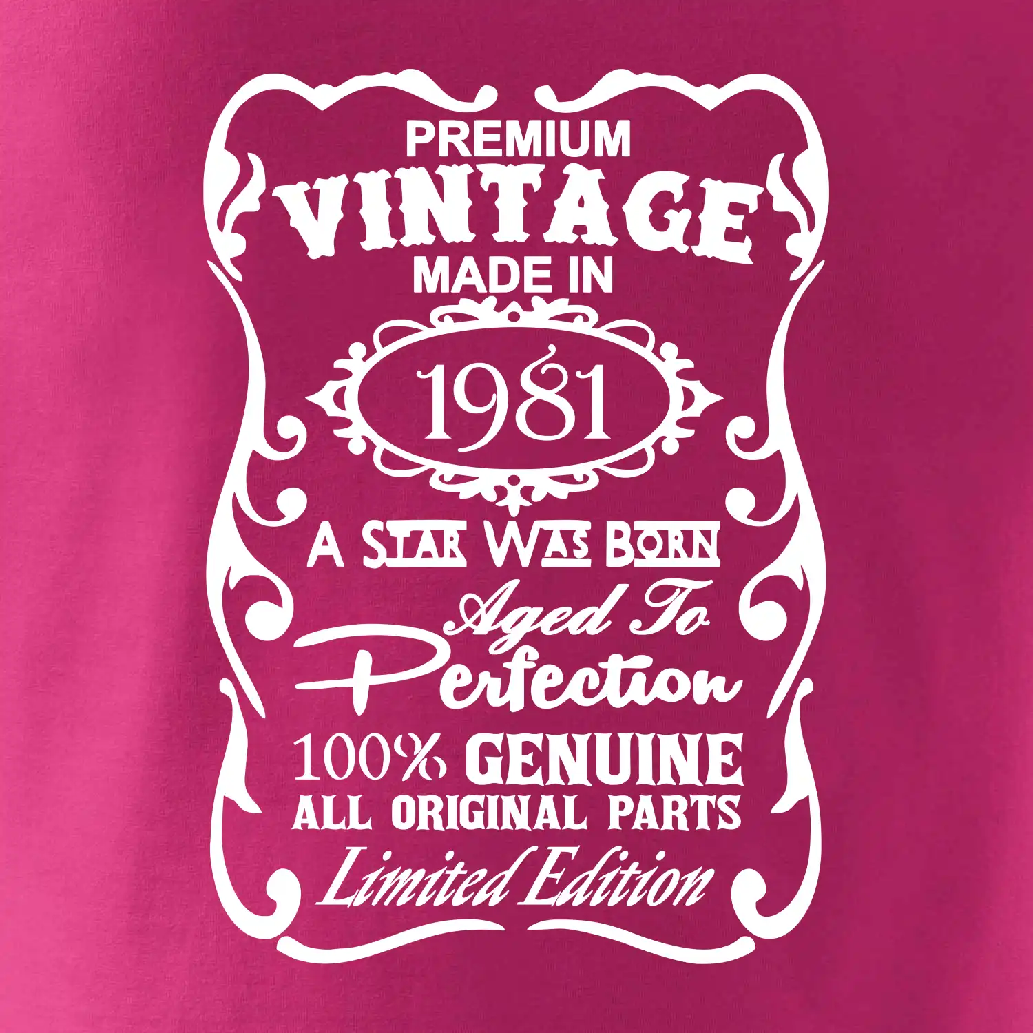 Vintage Etiketa - 1981