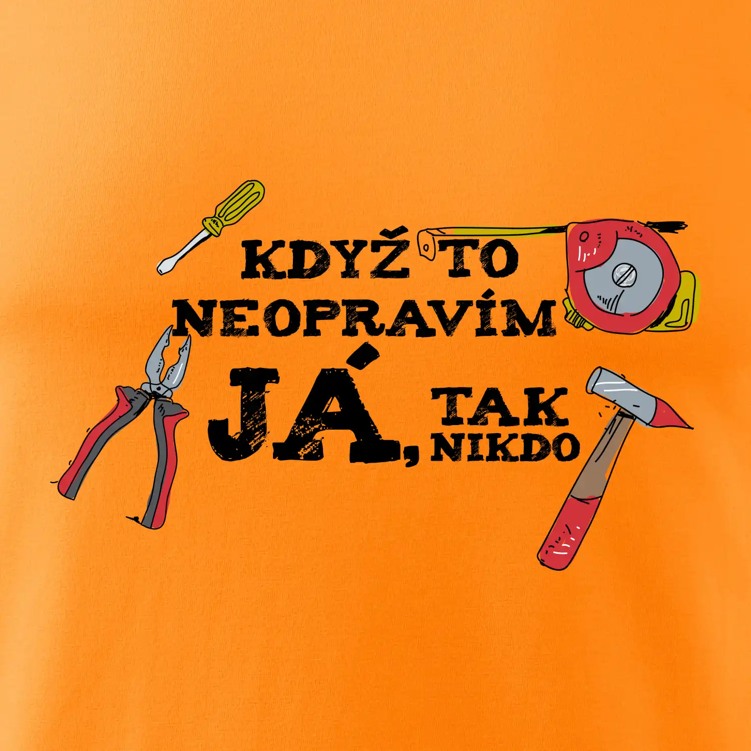 Když to neopravím já, tak nikdo barevné